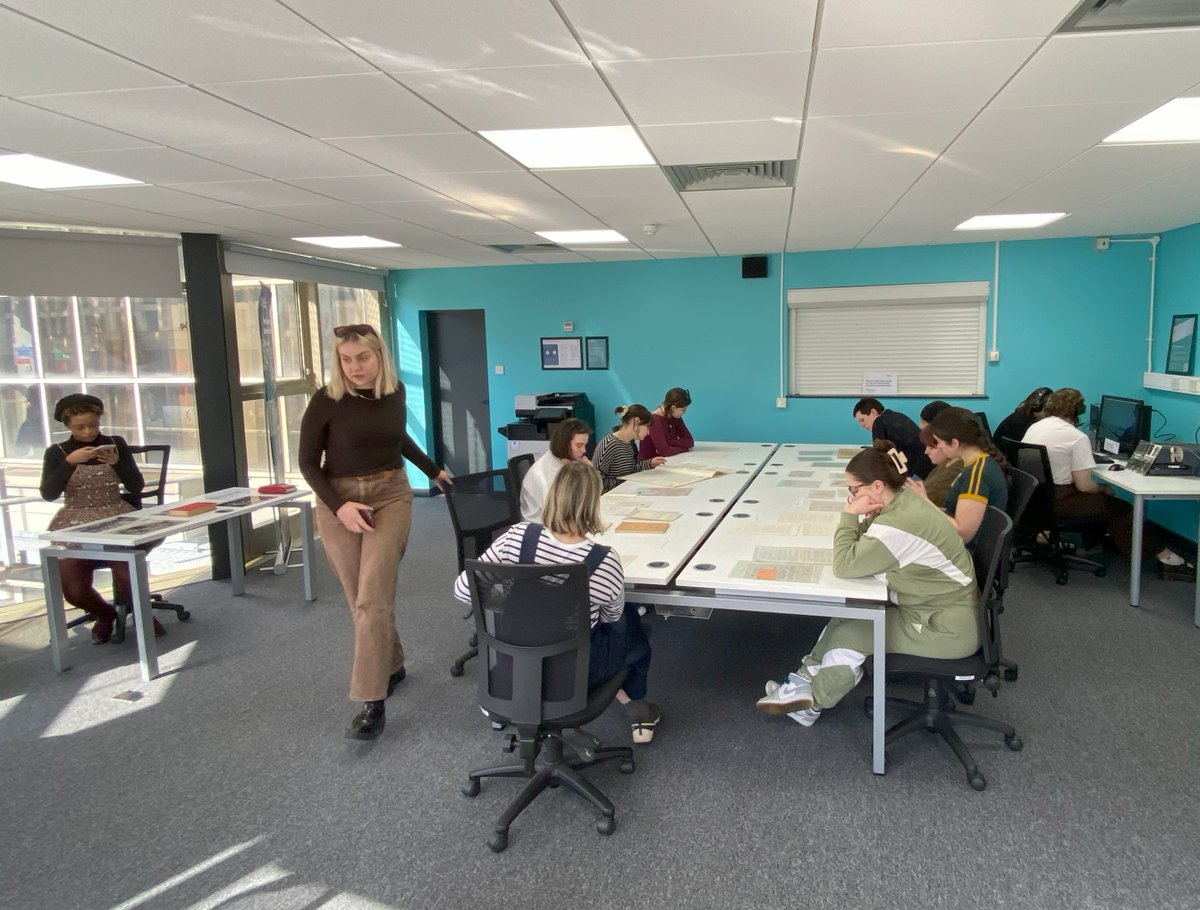 TUC_Library's tweet image. Thanks to @kingsenglishdpt students visiting today to see our #GeneralStrike1926 archive in our brand new reading room at Holloway Road campus bit.ly/41rWd3o
