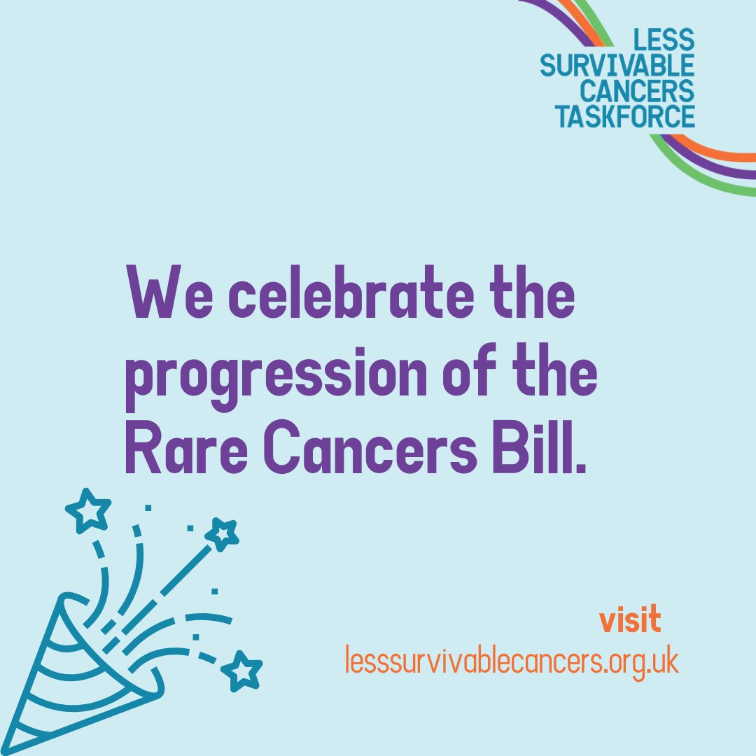 Less Survivable Cancers Taskforce (@lesssurvivable) on Twitter photo We celebrate the progression of the Rare Cancers Bill to the next stage. Big thanks to <a href="/DrScottArthurMP/">Dr Scott Arthur MP (Edinburgh South West) 🌍🌈🌹</a> for leading this vital piece of legislation. #RareCancersBill We celebrate the progression of the Rare Cancers Bill to the next stage. Big thanks to <a href="/DrScottArthurMP/">Dr Scott Arthur MP (Edinburgh South West) 🌍🌈🌹</a> for leading this vital piece of legislation. #RareCancersBill