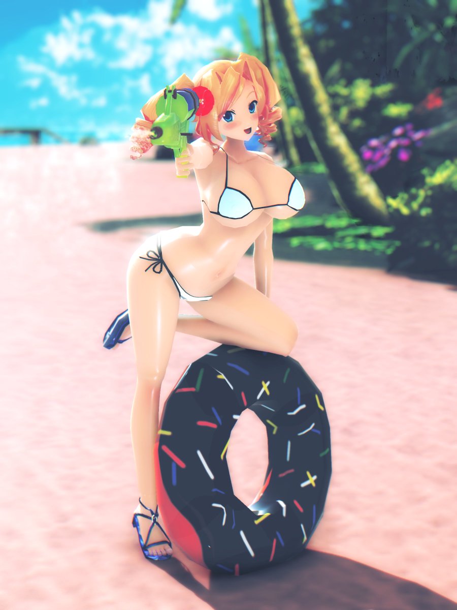 水着ホノルル | 岳酔 #pixiv https://t.co/MNMN9ul7ad 投稿しました 