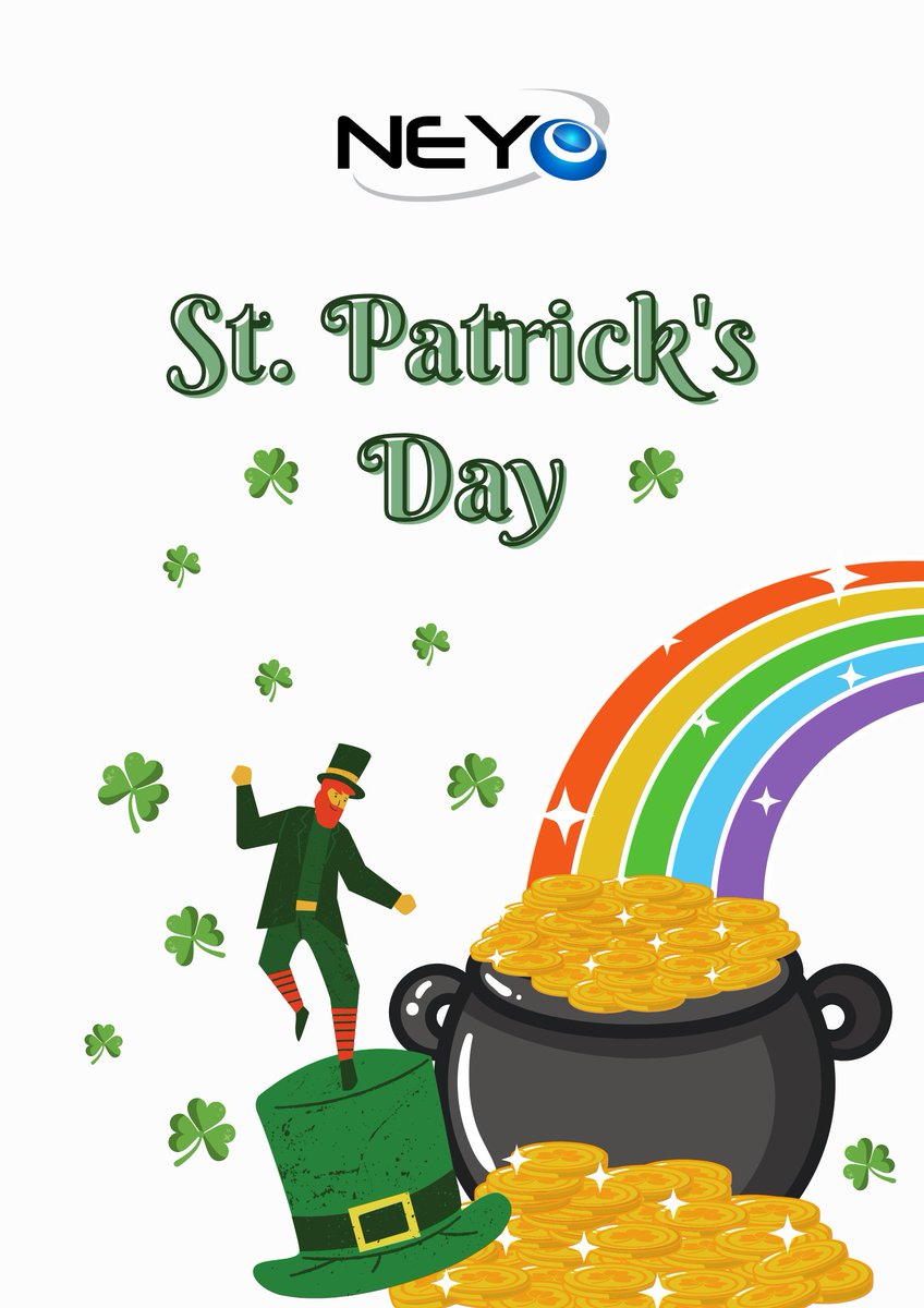 neyoltd's tweet photo. Happy St. Patrick’s Day☘️

They say luck is when preparation meets opportunity—so here’s to smooth workflows, zero IT headaches, and a day where everything just works.

May your emails be answered, your meetings be short, and your coffee be strong. Sláinte!  
#StPatricksDay #Neyo https://t.co/WKhGXMvnuM
