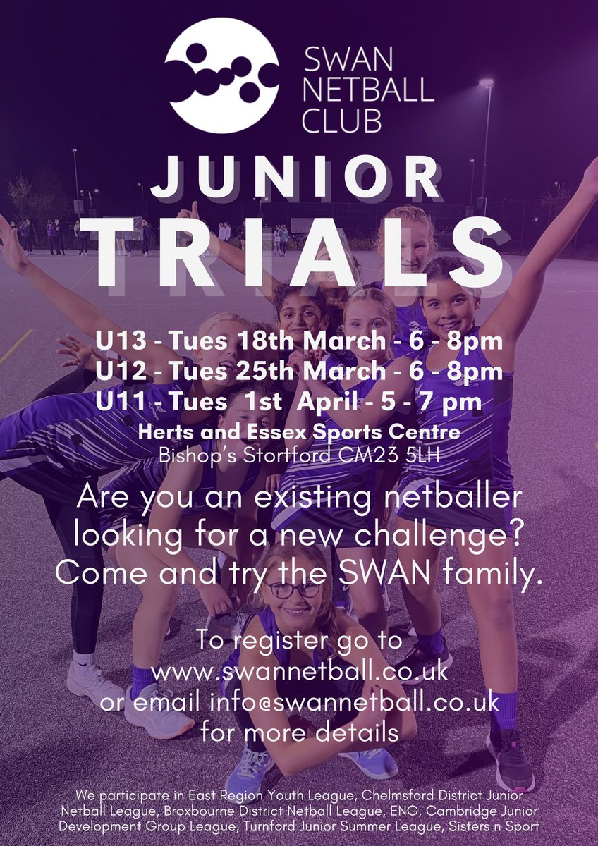 SWAN NETBALL ESSEX tweet media