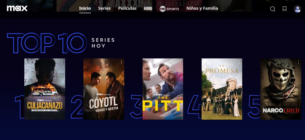 ParTelevision's tweet photo. #Culiacanazo Herederos del narco Número 1 en México  @StreamMaxLA @HBO https://t.co/qOcl27mZM5