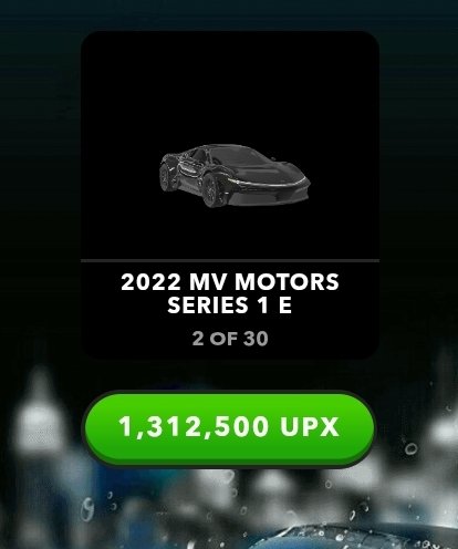 CarlosFerr336's tweet photo. I accept in exchange for my black 2022 S1E car for an exclusive collection worth 1 million 300k upx net or $ 325 USD net and remembering the 1E mint 2 black series of this model, only mine is for sale. https://t.co/BgcYDd18mO