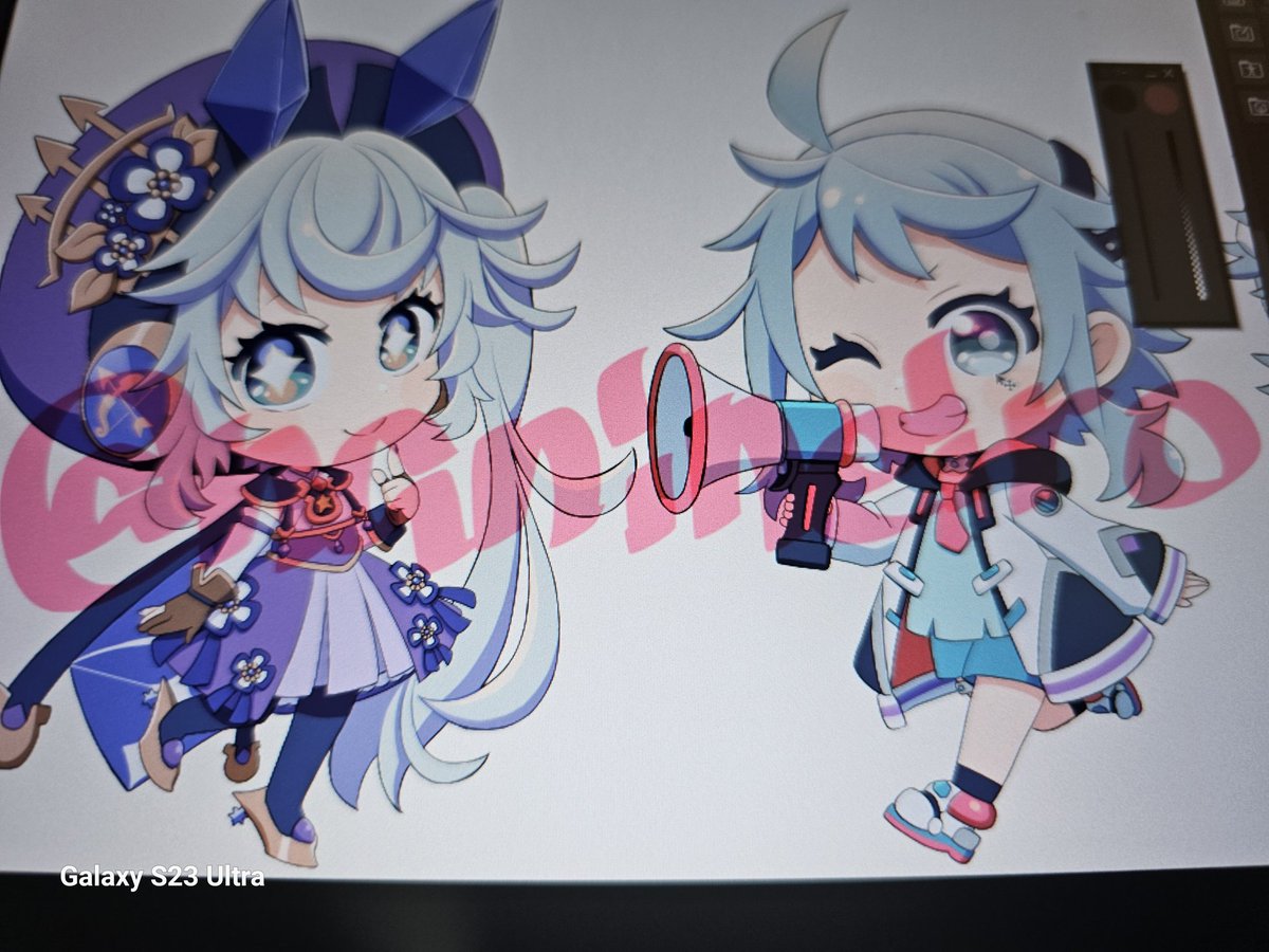 「私のキャラデザ可愛い 」|ヨコル＊🐗🦋本『紅花』通販中！のイラスト