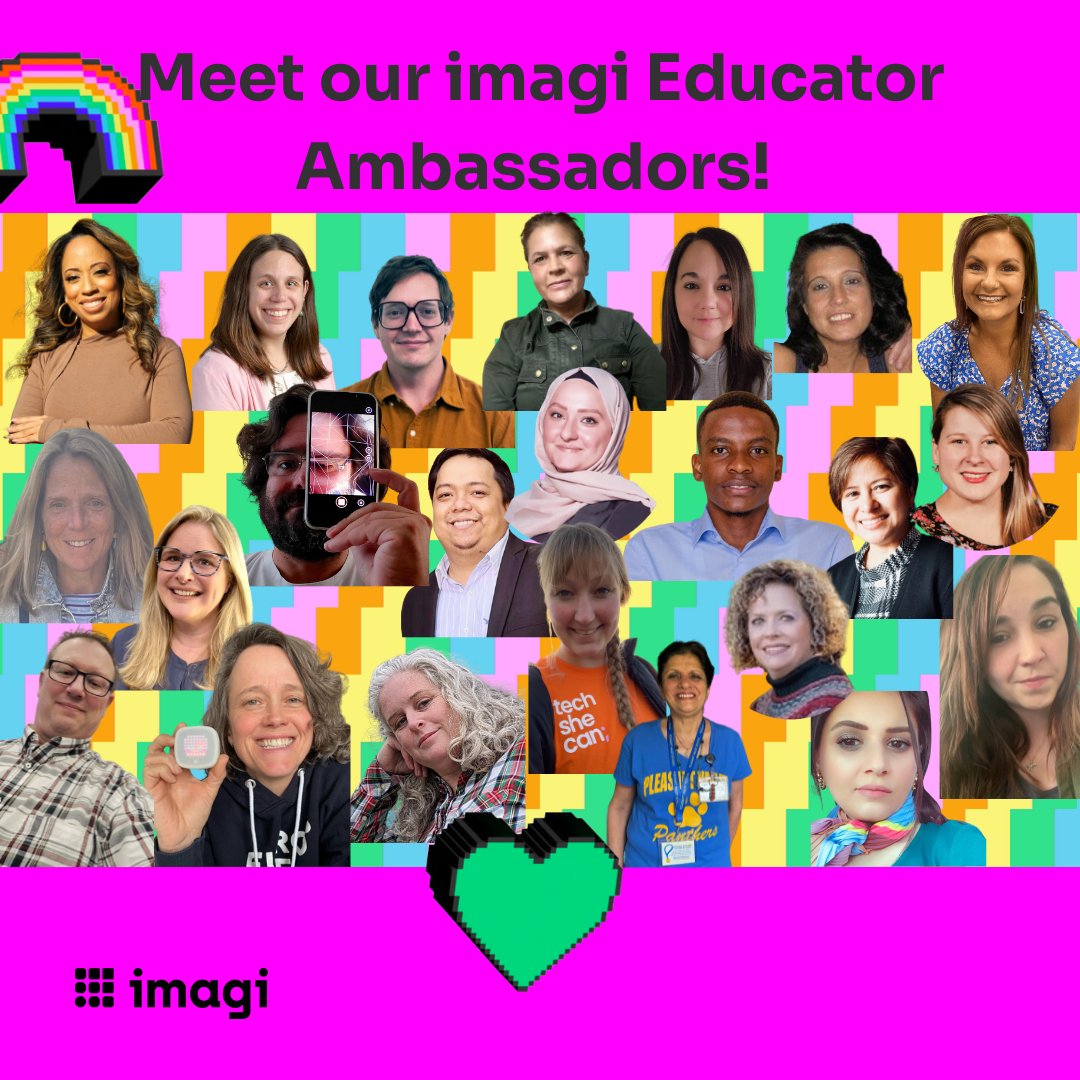 🌟 Celebrating Our imagi Educator Ambassadors! 🌟

We’re proud to be part of a community that’s empowering the next generation of innovators and problem solvers in STEM! Our incredible imagi Educator Ambassadors are transforming classrooms worldwide by introducing and teaching