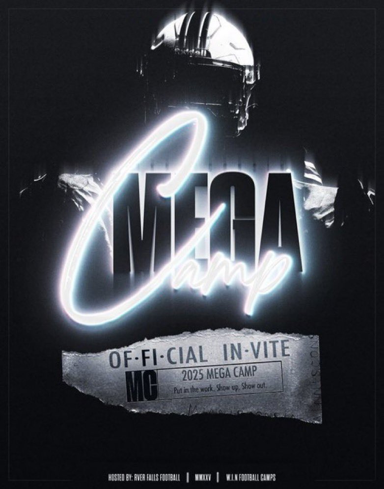 Thank you so much for the camp invite
<a href="/coach_Wiss/">Jacob</a> 
<a href="/Trinka63/">Jeff Trinka</a> 
<a href="/coachbfletch/">Coach Brian Fletcher</a> 
<a href="/PrepRedzoneWI/">Prep Redzone Wisconsin</a> 
<a href="/MJ_NFLDraft/">Mark Johnson</a>