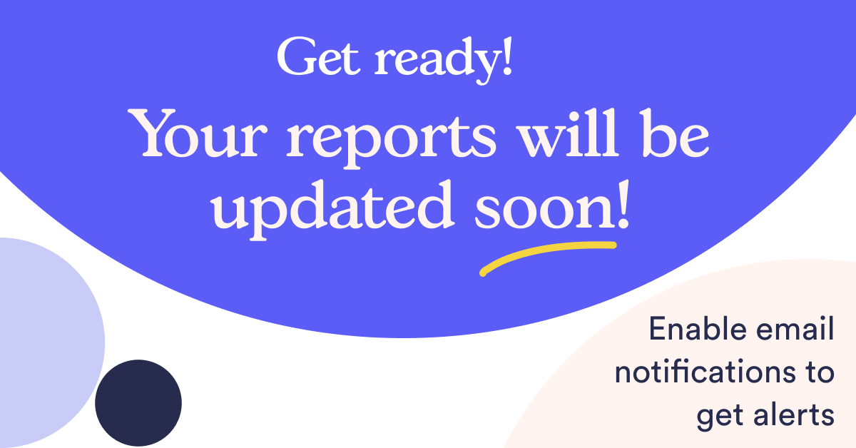 Genomapp's tweet image. Your reports will be updated soon!

We will send you an email with updates when the new app is released. Don't forget to turn on email notifications in the app!

#DNA #dtctest #genetictesting #ADN #23andme #ancestryDNA #myHeritage #health #precisionmedicine #genetics