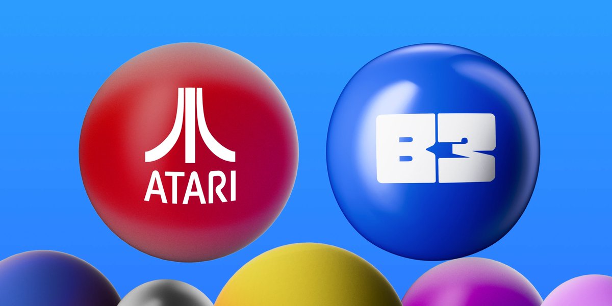 🚨 breaking: Atari &amp; B3 are joining forces to bring gaming onchain 🕹️

to start we are bringing <a href="/atari/">Atari</a> classics onchain—with multiplayer pvp, new mechanics, and digital ownership - beginning with the game that started it all, Pong.

but this is bigger than nostalgia. Atari is