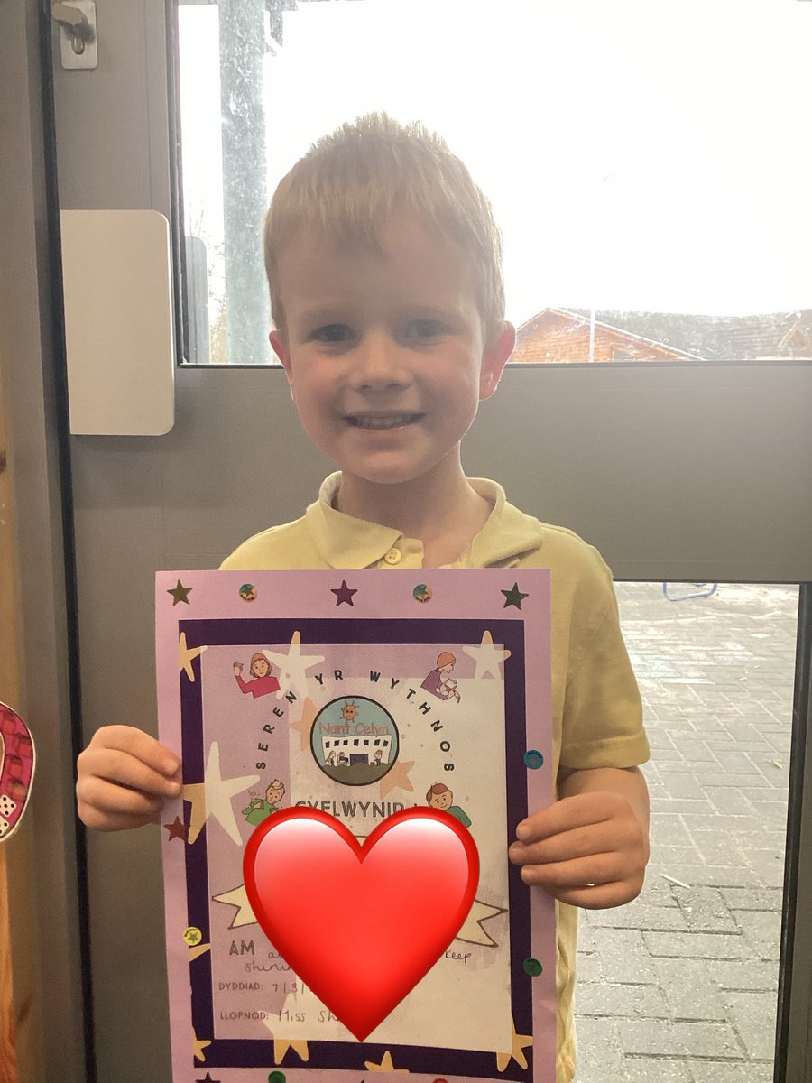 Da iawn to our stars of the week!⭐️🥳