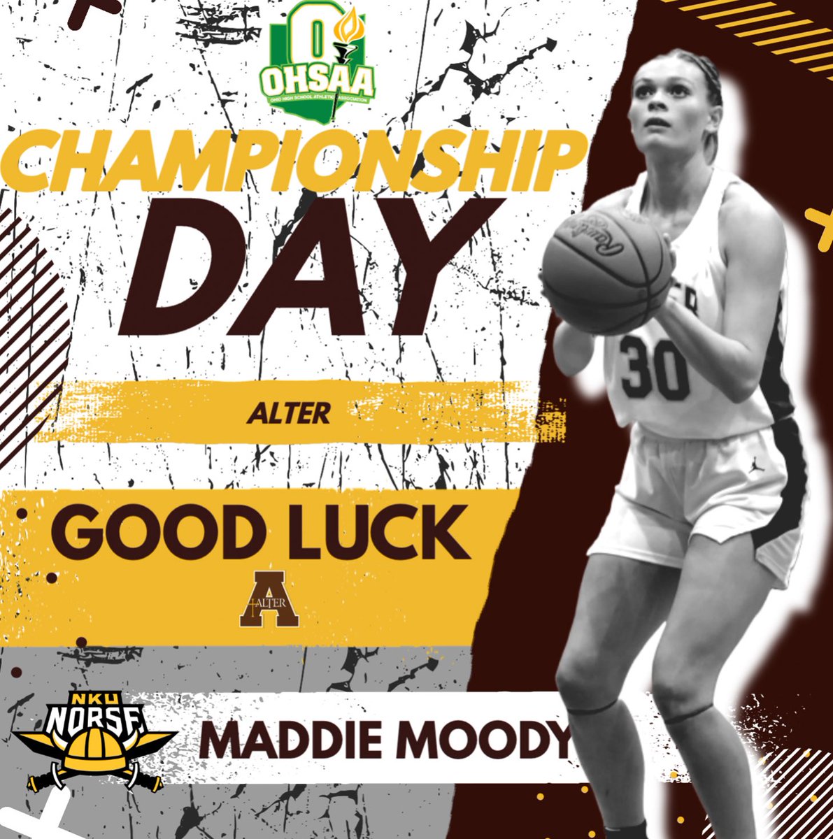 NKU Women's Basketball ๐ (@nkunorsewbb) on Twitter photo CHAMPIONSHIP FRIDAY!! Good Luck to <a href="/maddiemoody0/">Maddie Moody</a> and her <a href="/AlterGirlsBball/">Alter Lady Knights Basketball</a> team!
<a href="/NKUNorse/">Northern Kentucky Athletics</a> | #NorseUp CHAMPIONSHIP FRIDAY!! Good Luck to <a href="/maddiemoody0/">Maddie Moody</a> and her <a href="/AlterGirlsBball/">Alter Lady Knights Basketball</a> team!
<a href="/NKUNorse/">Northern Kentucky Athletics</a> | #NorseUp