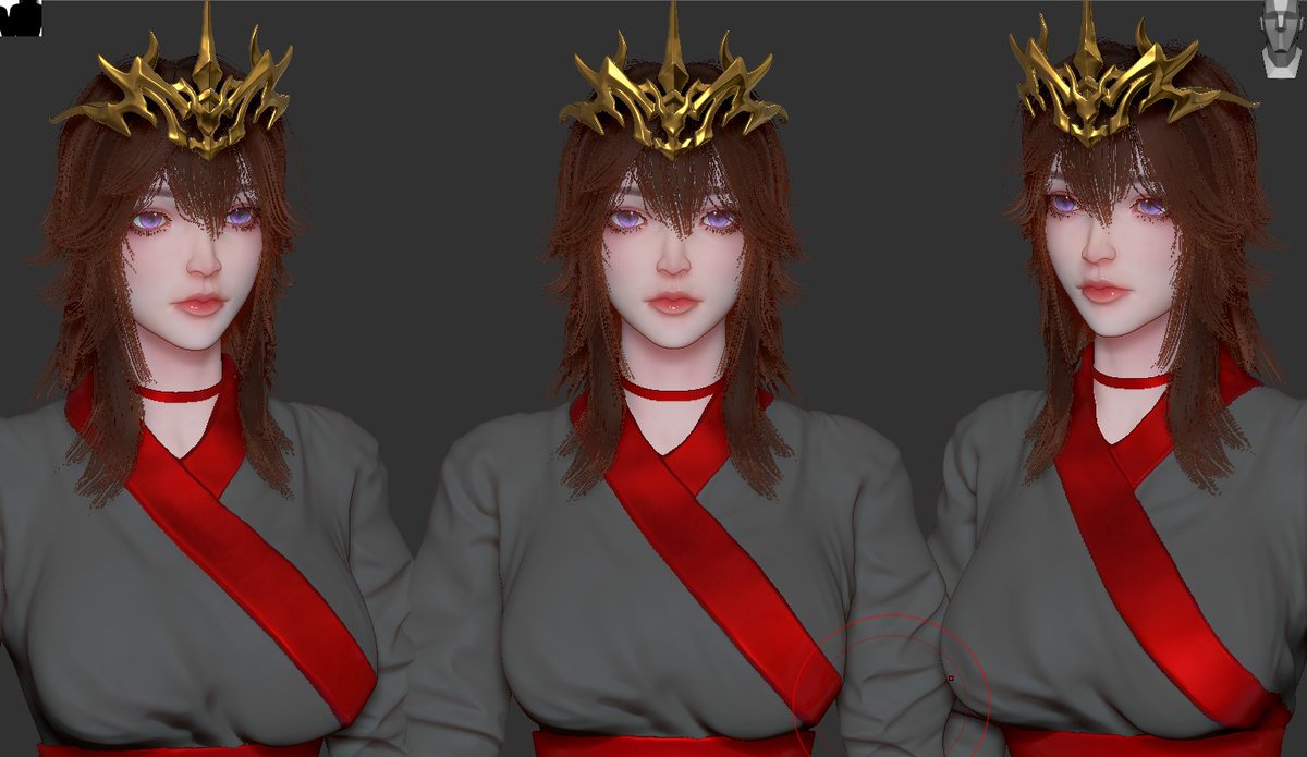zaki_zero117's tweet image. Sketch 
#b3d #zbrush #Sculpting #3dartwork #3dart
