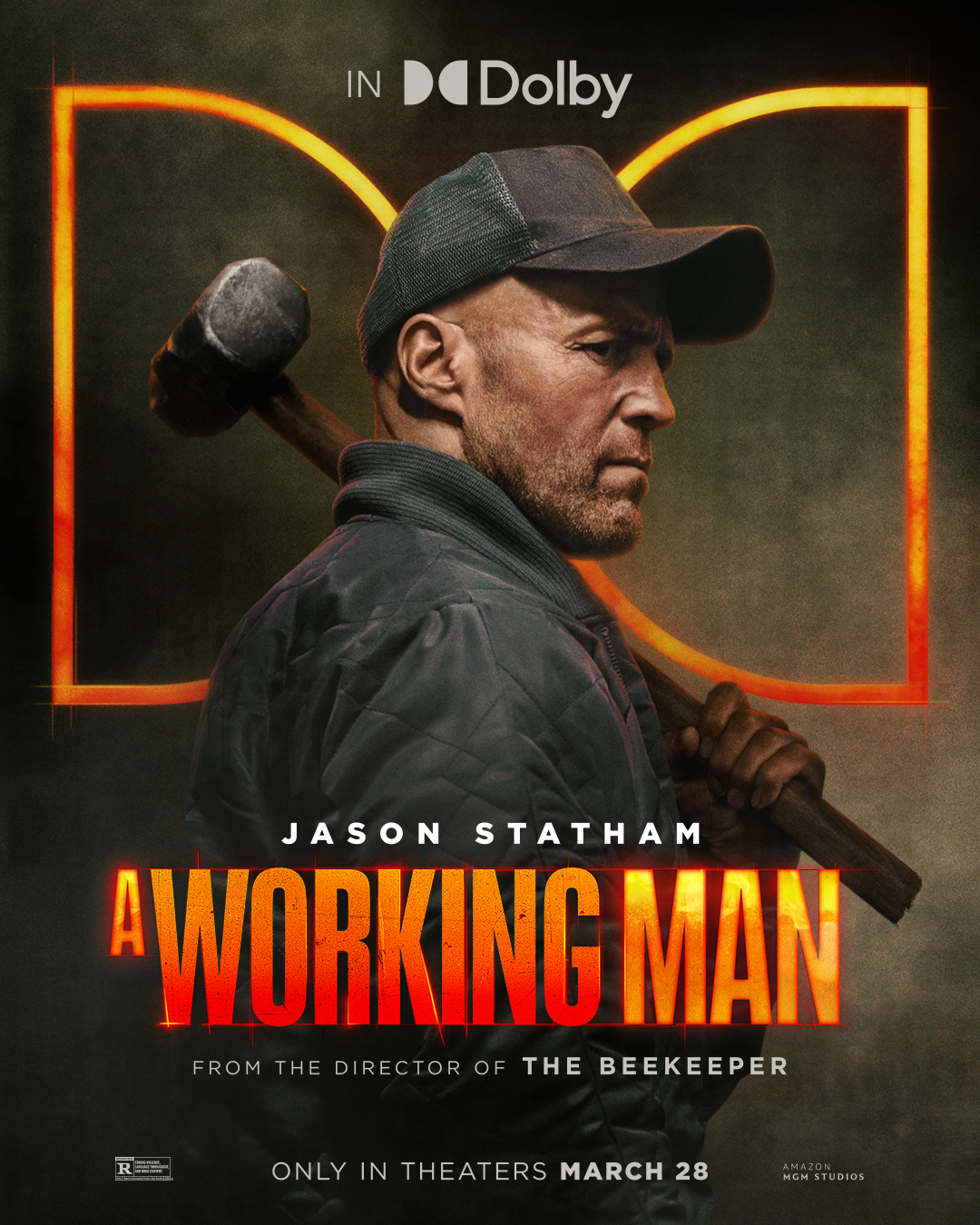 A Working Man Dolby Cinema poster