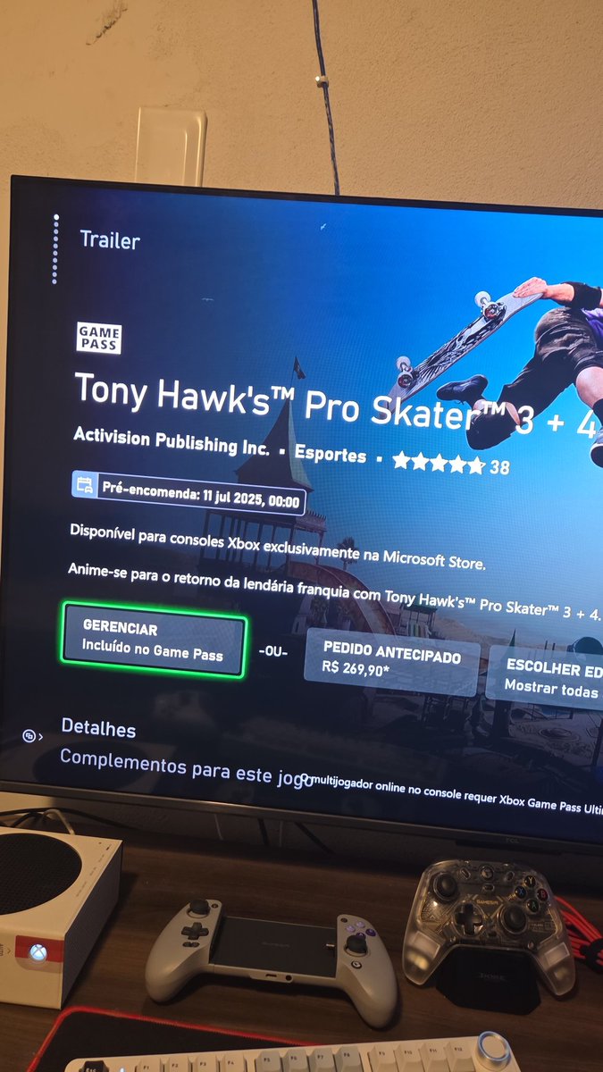 warlock5774's tweet photo. @eXtas1stv Aqui esta também, sou do Brasil  dúvida para quem mudar a região será que vai aparecer assim também! https://t.co/yiTmigRDve