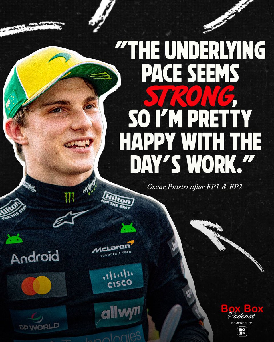 boxboxtweets's tweet photo. Two teams in particular seem more confident than the rest 👀 who’s taking pole this weekend?!👇

#f1 #ausgp #formula1 #lewishamilton #ferrari #charlesleclerc #landonorris #mclaren #oscarpiastri #fyp https://t.co/moe1wy3Tu8