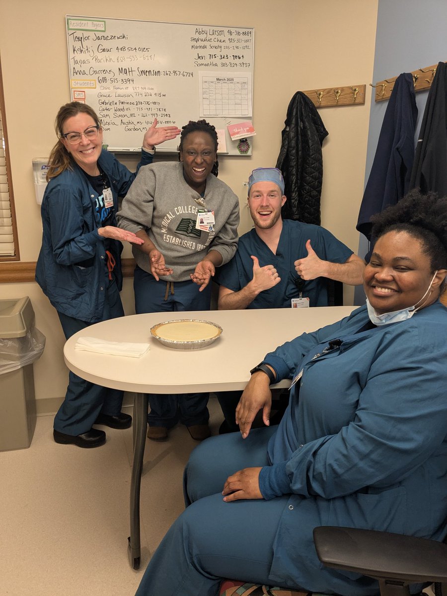 MCW Pediatric Surgery (@mcwpedsurg) on Twitter photo Homemade key lime pie from our awesome medical student for pi Day ! <a href="/childrenswi/">Children's Wisconsin 🏥</a> #pedsurgbestsurg Homemade key lime pie from our awesome medical student for pi Day ! <a href="/childrenswi/">Children's Wisconsin 🏥</a> #pedsurgbestsurg