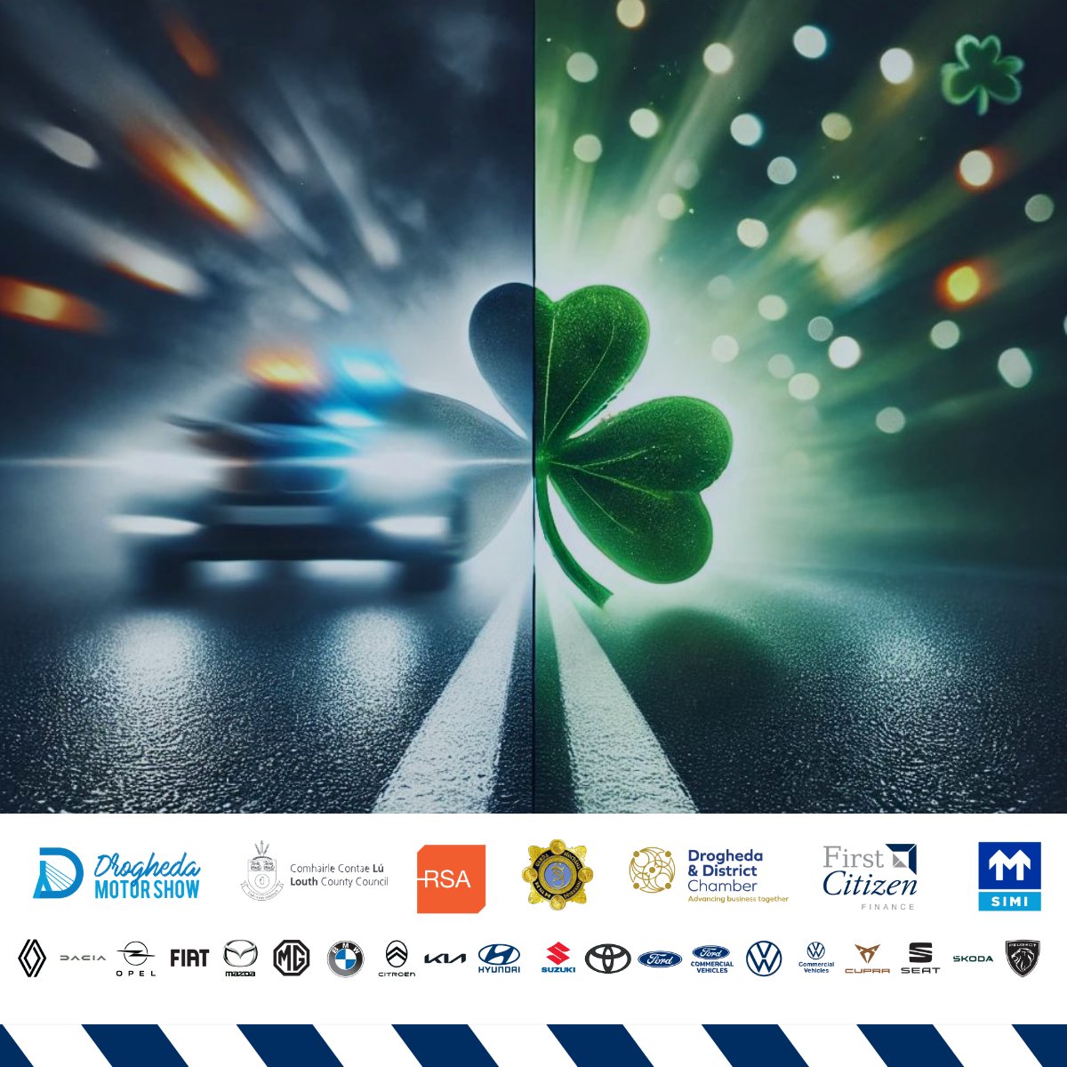 Celebrate St. Patrick’s safely. Clear roads. Clear choices. Drive sober. ☘️🚗