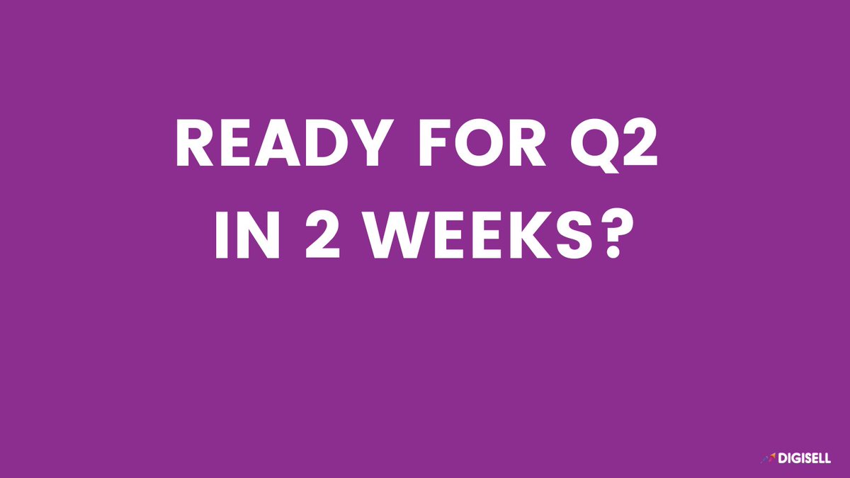 digisellcom's tweet photo. Remember you automation goals for 2025? Q1 is almost over. Start prepping to get the most out of Q2!
#automation #digitaltransformation #onlinerevenue https://t.co/vXpmOx2s1g