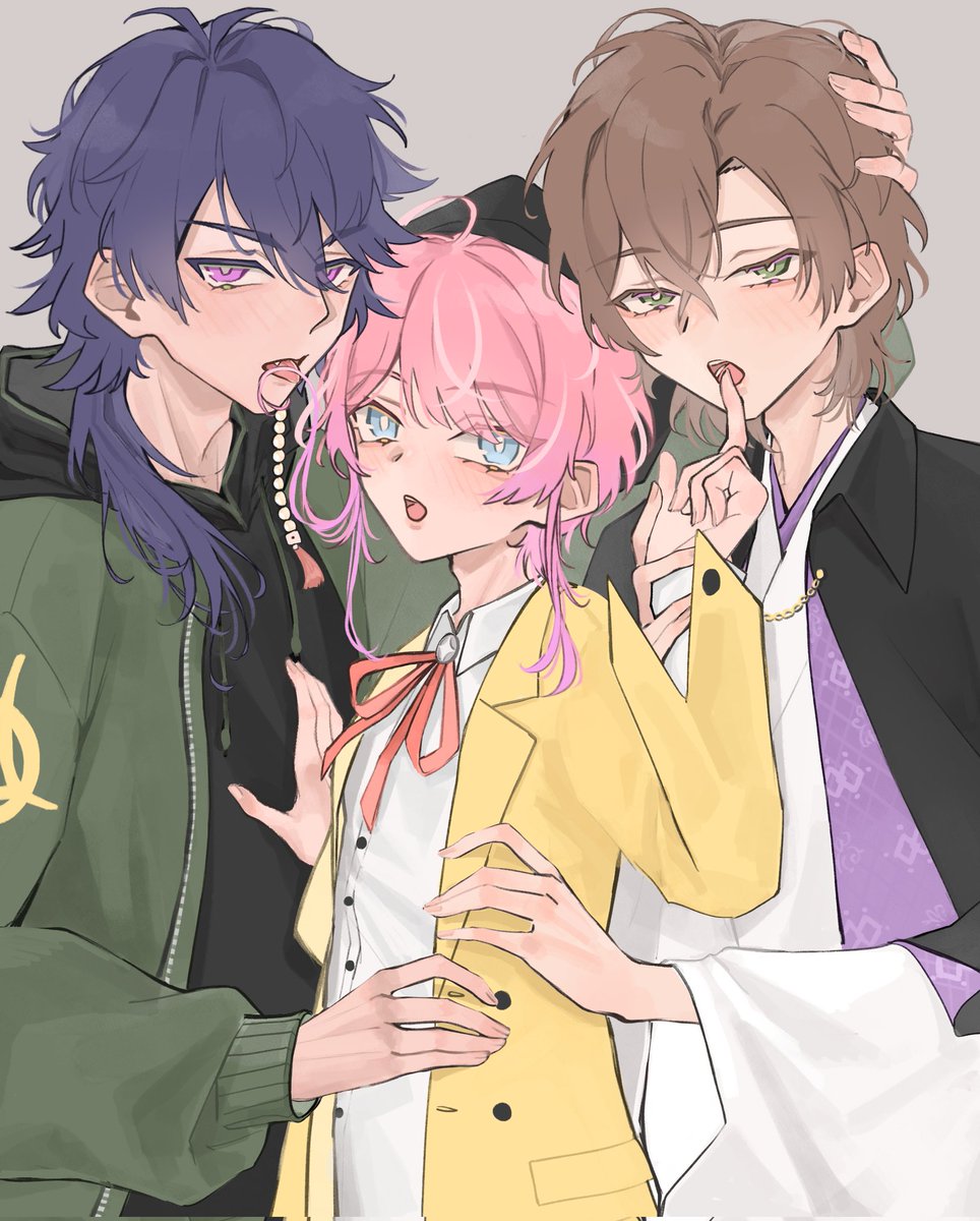 Sweet Posse 💛
#ヒプマイ #夢野幻太郎 #有栖川帝統 #飴村乱数