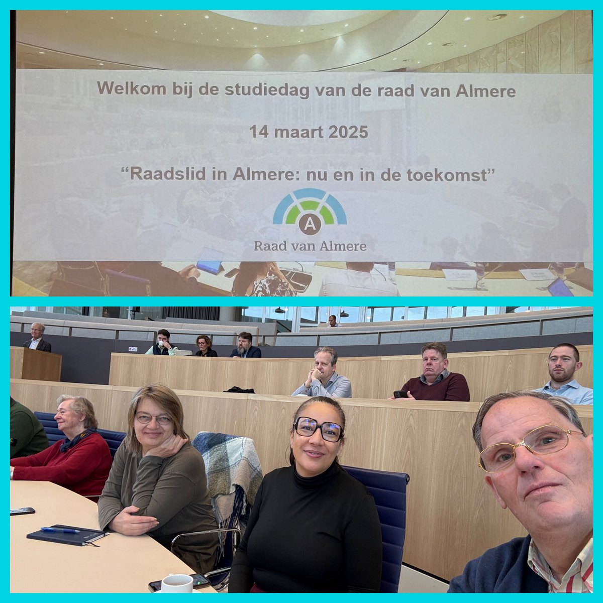 hnsvandijk's tweet image. Vandaag heeft onze @CUAlmere fractie (Kees en Yovanka ontbreken op de foto) samen met alle andere raadsleden - fractieassistenten en college onze jaarlijkse voorjaars studiedag gehad.

Een zeer geslaagde dag met interessante workshops waarin we met elkaar hebben gekeken naar de…