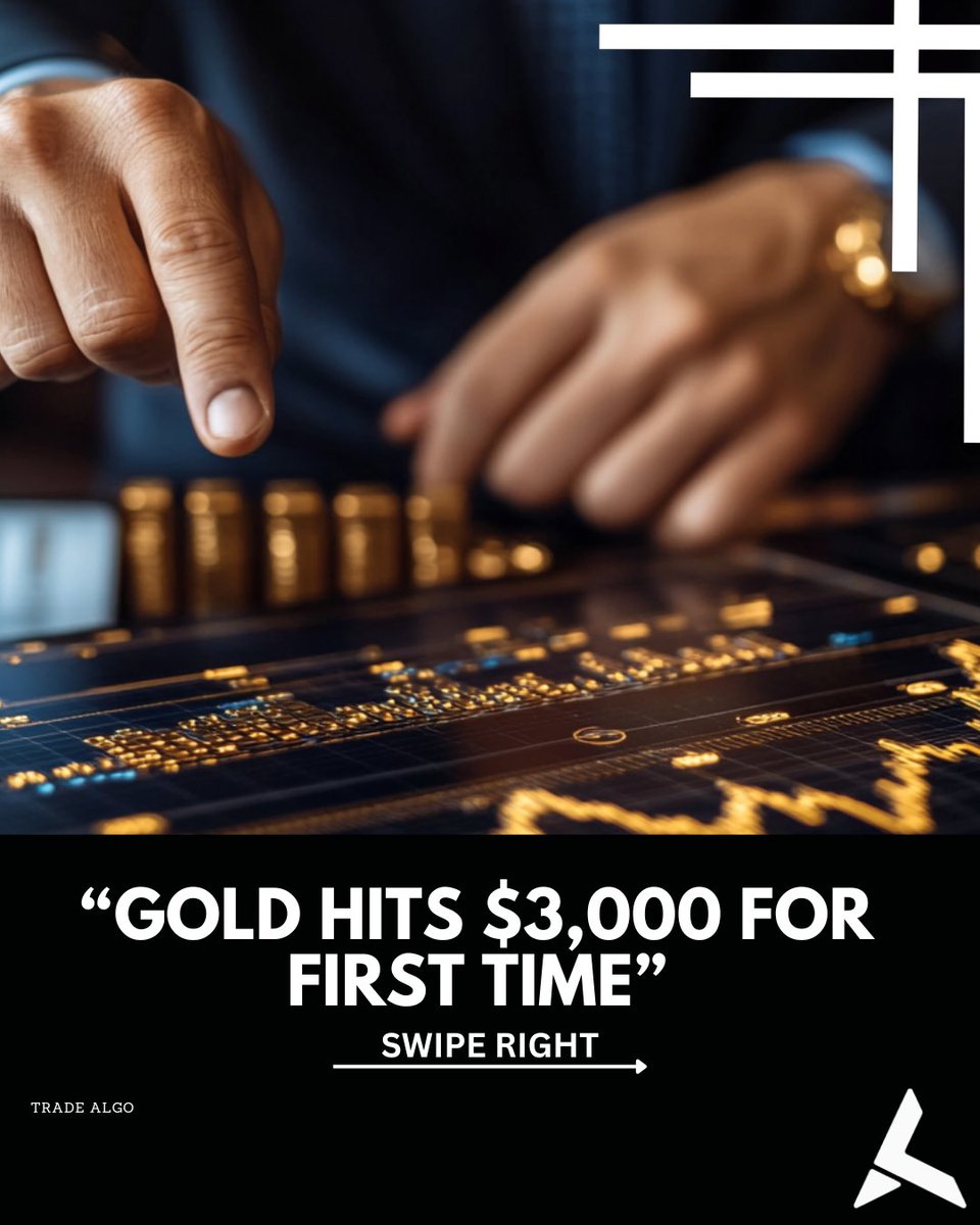 TradealgoNews's tweet image. 🚨 Gold hits $3,000! 🚨

Gold futures surge to a record high as investors flock to the safe-haven asset amid economic uncertainty. 📈

🔹 Up 15% YTD
🔹 Escalating tariff threats &amp;amp; weak data fuel demand
Is gold the ultimate hedge? 🤔 #Gold #Investing #Markets