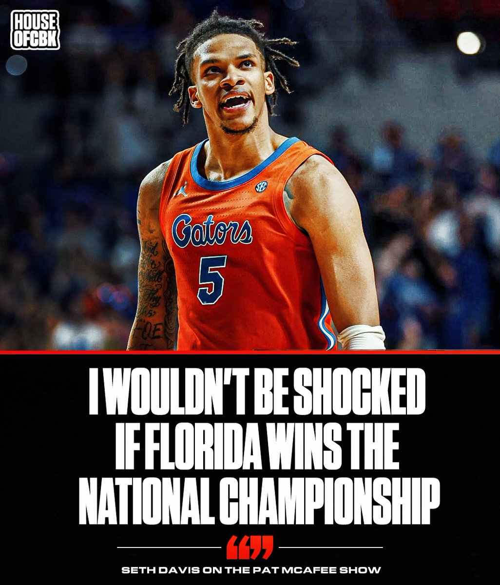 Seth Davis had some high praise for the Gators on the @patmcafeeshow 👀🐊