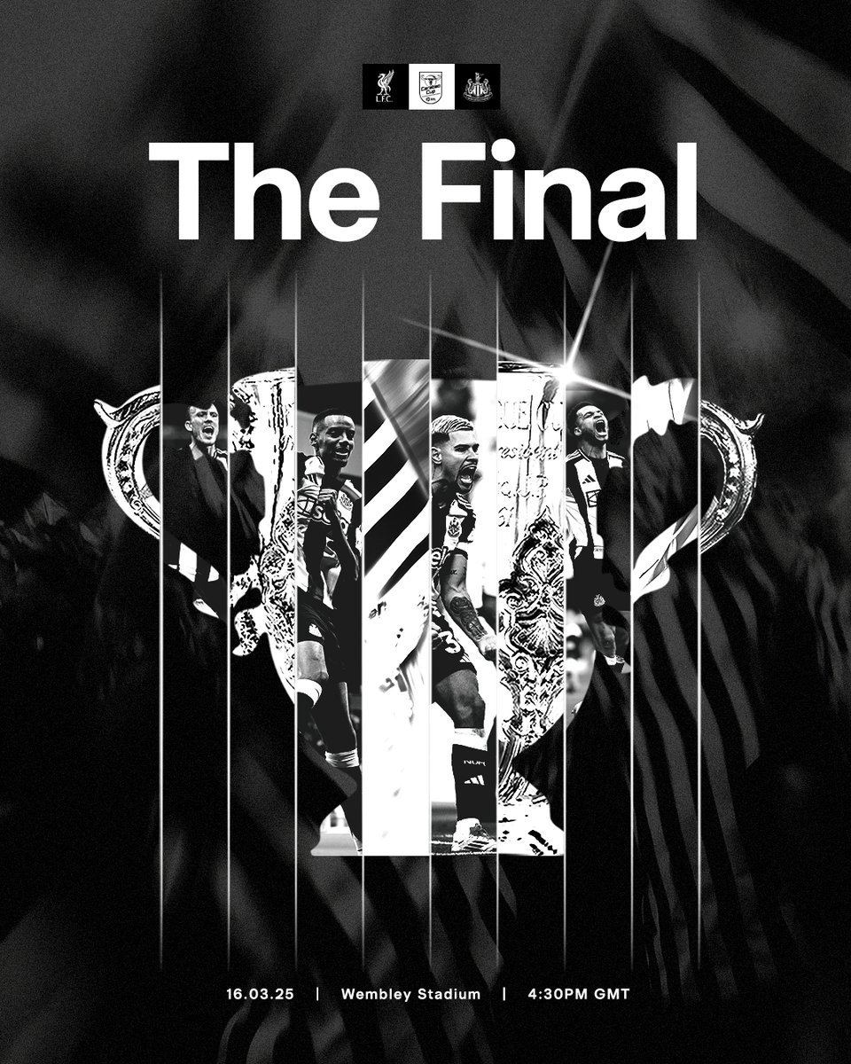 All roads lead to Wembley.

Be loud. Be proud. HOWAY THE LADS! 👊

#wedontdoquiet