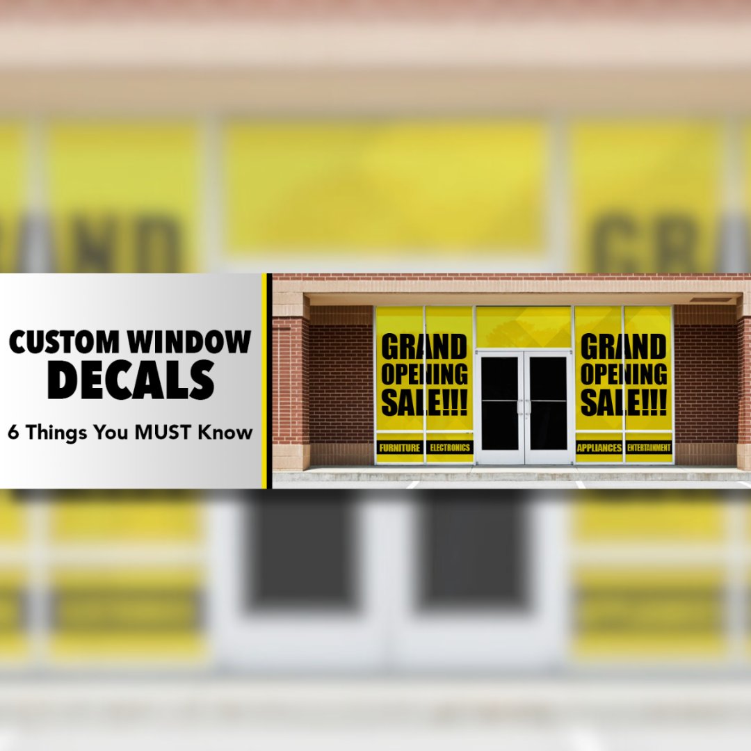 LushBanners's tweet image. Custom window decals can transform your storefront! Learn the 6 must-know tips for choosing, designing, and maintaining them: lushbanners.com/blog/6-things-… 🌟

#WindowDecals #StorefrontDesign #MarketingTips #LushBanners