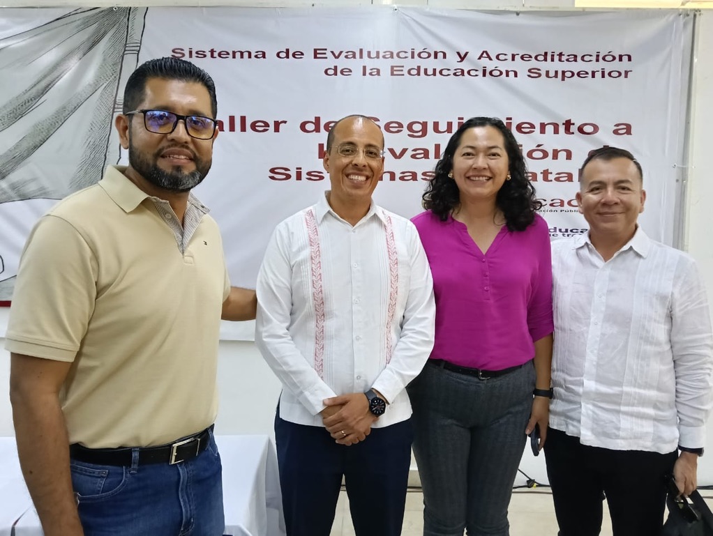 UPTapachula's tweet photo. UPTapachula Impulsa la Calidad Educativa con Participación Activa en Taller de Seguimiento a la Evaluación de Sistemas Estatales. https://t.co/eEiB9BwKce