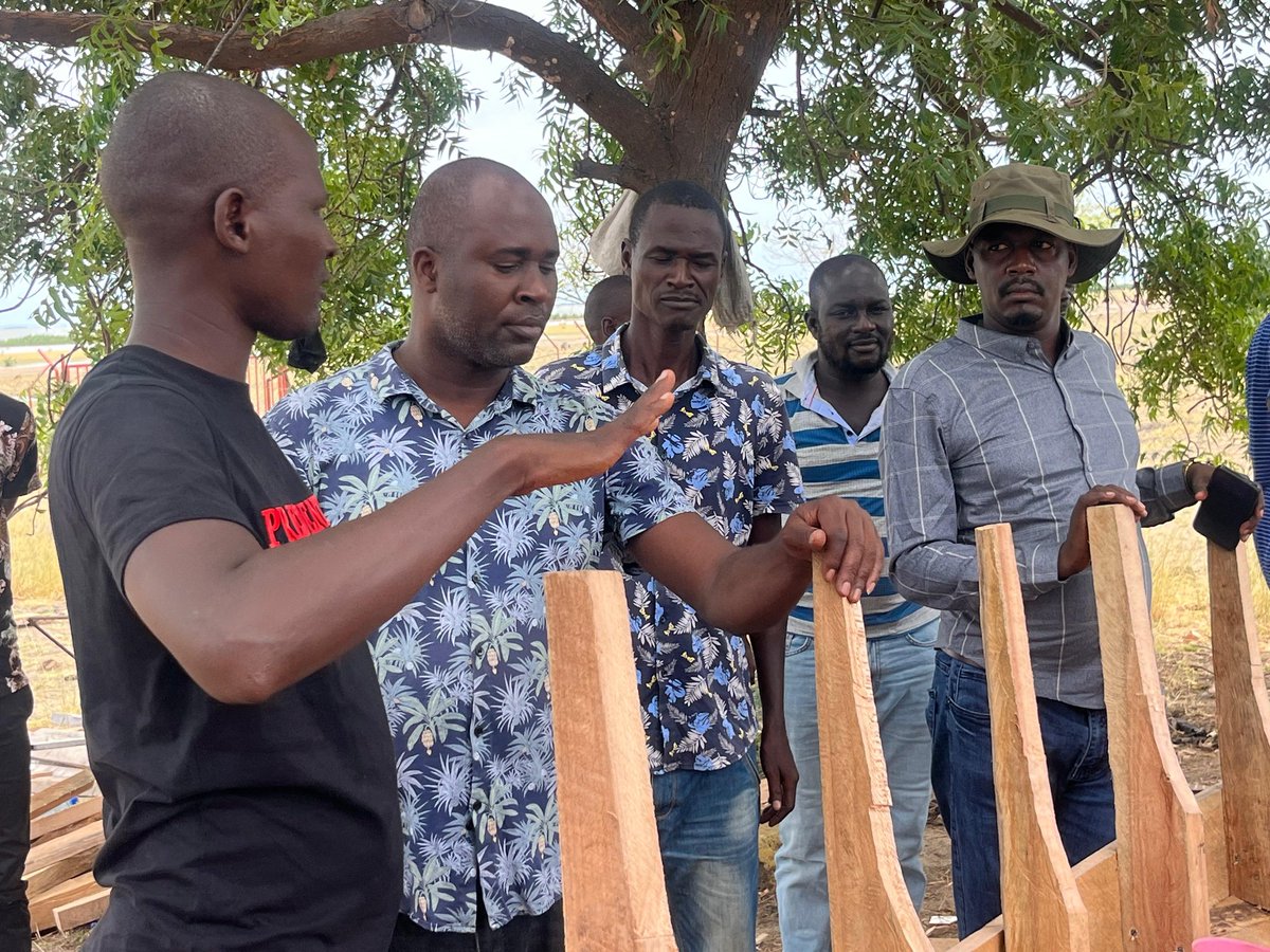 TurkanaCountyKE's tweet photo. County procured 17 motorized boats to revive fishing livelihoods in Todonyang after a devastating attack. Chief Officer Evans Lomodei detailed added support like patrol boats, nets, and staff to boost security and catches, with Governor Lomorukai set to distribute them soon. https://t.co/vrYF10yngb