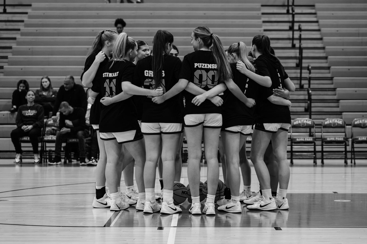 Today’s THE day! Come watch Heritage Girls Basketball in the STATE CHAMPIONSHIP <a href="/VCU/">VCU</a> ❤️🐾 can’t wait