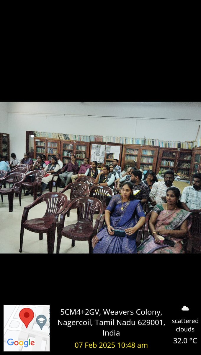 TamilScott's tweet photo. 7-2-2025 முனைவர் பட்ட பொது வாய்மொழித் தேர்வு நடைபெற்றது. ஆய்வாளர் நா. தீபா‌.நெறியாளர்:முனைவர் செ. செல்வ ஷோபா, புறத்தேர்வாளர்: முனைவர் சு.செல்வகுமாரன் இணைப் ���ேராசிரியர், மாநிலக் கல்லூரி, சென்னை. துறைத் தலைவர் முனைவர் சி.வைலா பேபி, ஆய்வு மாணவர்கள் உள்ளிட்ட பலர் கலந்து கொண்டனர் https://t.co/NjhjlsM0Lc