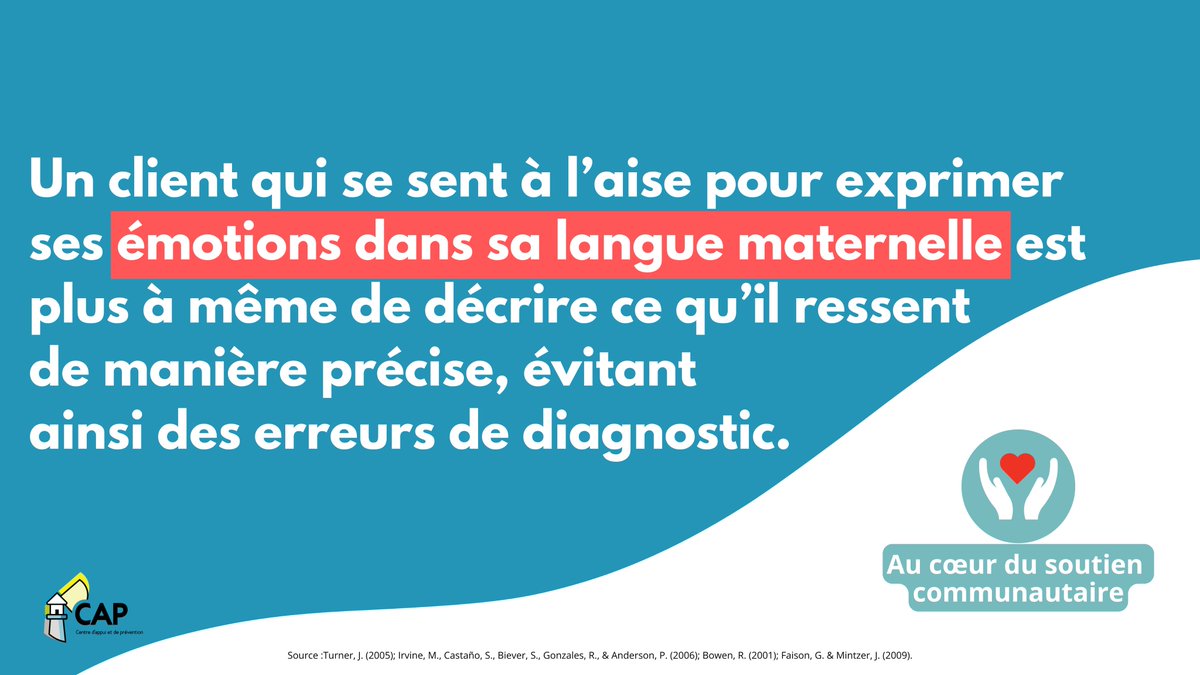 Il est difficile de demander de l’aide lorsque l’on ne se sent pas pleinement compris. Pourtant, pour trop de Franco-Ontariens, l'accès aux services en santé mentale et de traitement des  dépendances en français reste un défi. 😞
 Le soutien dans sa propre langue fait toute la