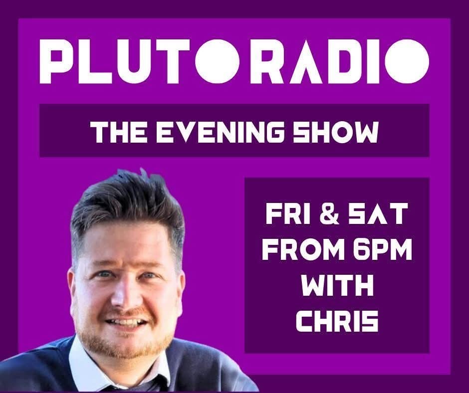chrismonradio's tweet photo. I'm back with the #FridayEveningShow from 6️⃣-9️⃣ tonight on @PlutoRadioUK 🎶 Same drill as ever...1 hour each of classic 80's, 90's &amp; 00's/10's/now tunes with the usual crap from myself!🎙🎧 😁 Listen by asking Alexa to enable the Pluto Radio skill or ➡️ https://t.co/0FJ1QPcya1 https://t.co/FzQQFBXPOT