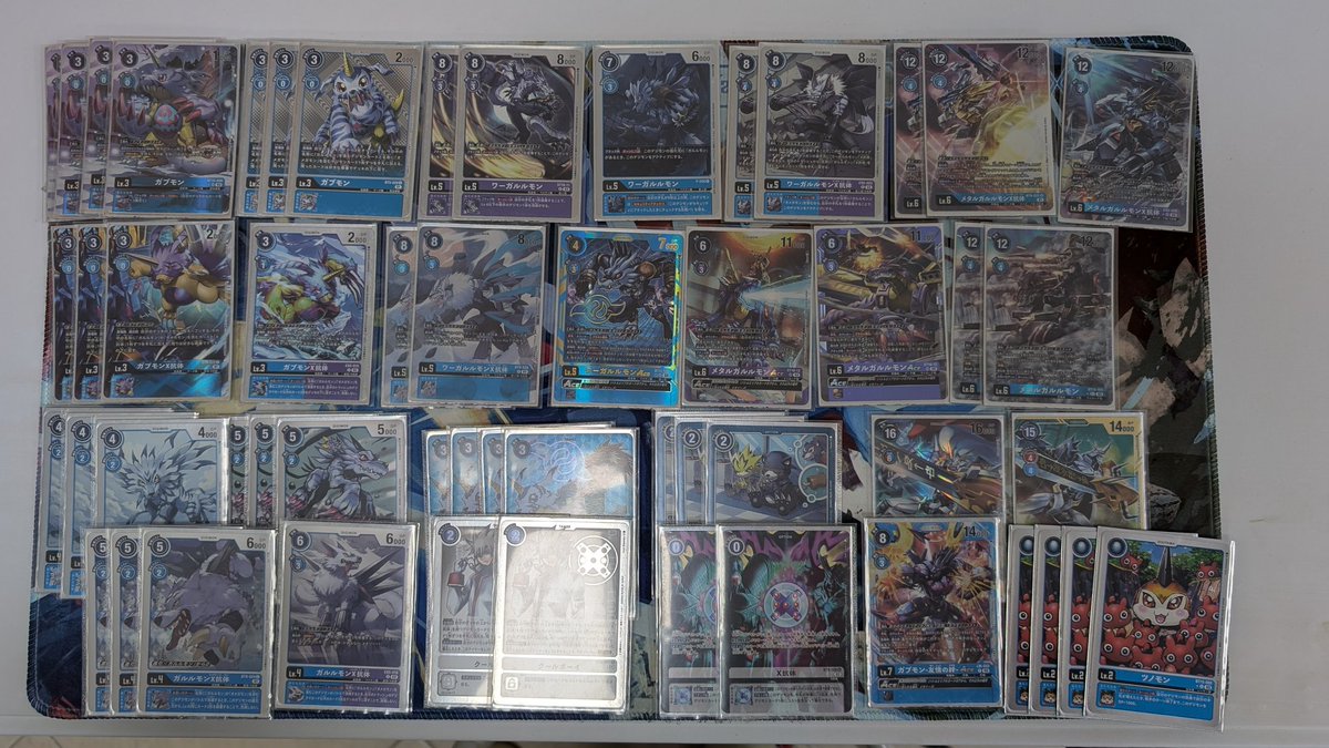 194 Club | NinjaTertle (@ter_pukerainbow) on Twitter photo Tamer Battle <a href="/KouritenSG/">KouritenSG</a> 15/3/25
No. of Players: 20
Deck played: Garuru X
Won the event! Omni X MVP!
R1: Gamma ✅
R2: Red Hybrid <a href="/Skarm_Cannon/">Unresolved sidequest</a> ✅
R3: Green Ranger <a href="/borisyfs/">Brick Boys | Boris</a> ✅
R4: Jesmon ✅
GG guys. So many fun games :)
#digimoncardgame
#デジカ
#デジモンカードゲーム Tamer Battle <a href="/KouritenSG/">KouritenSG</a> 15/3/25
No. of Players: 20
Deck played: Garuru X
Won the event! Omni X MVP!
R1: Gamma ✅
R2: Red Hybrid <a href="/Skarm_Cannon/">Unresolved sidequest</a> ✅
R3: Green Ranger <a href="/borisyfs/">Brick Boys | Boris</a> ✅
R4: Jesmon ✅
GG guys. So many fun games :)
#digimoncardgame
#デジカ
#デジモンカードゲーム