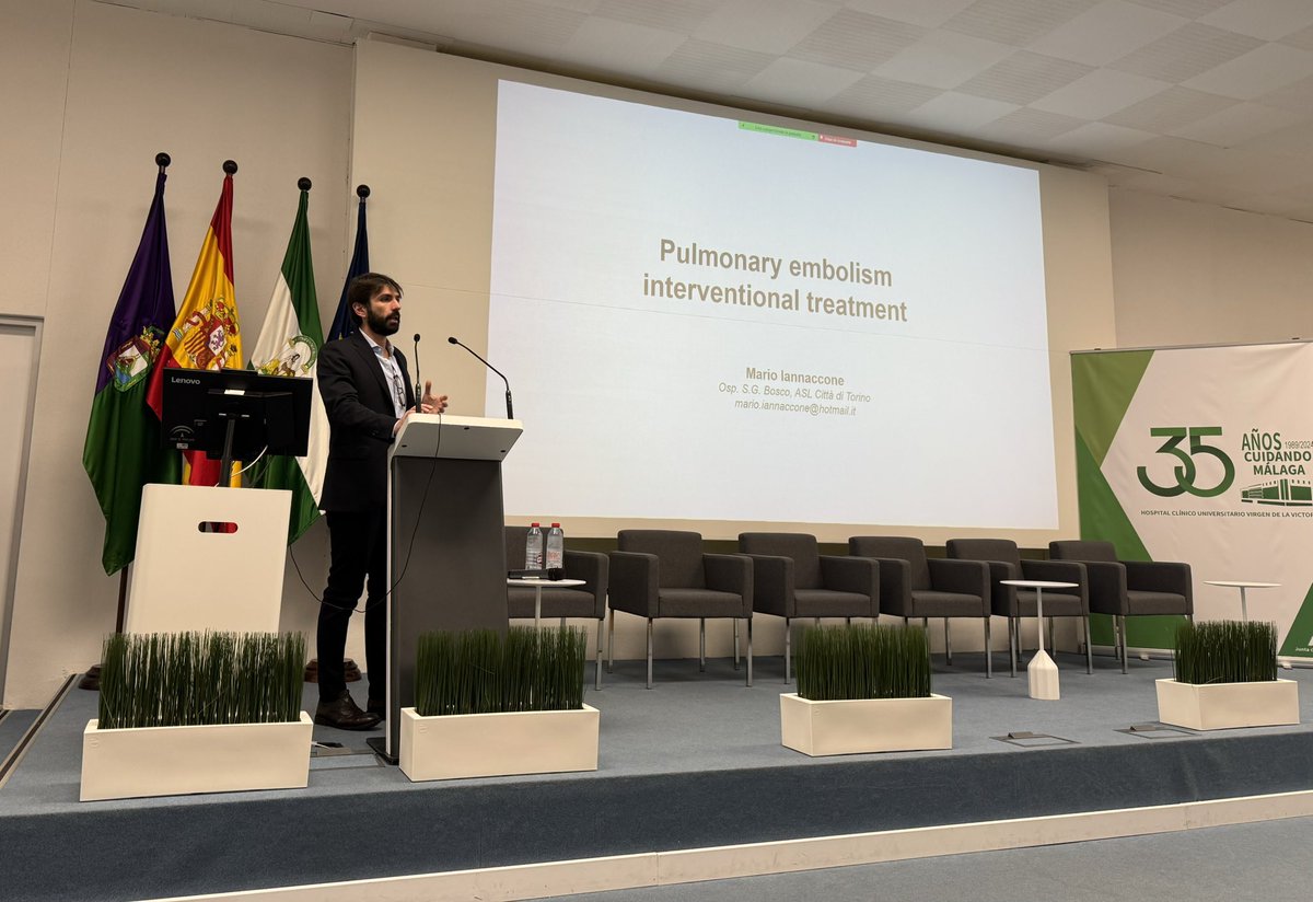 Francesco Costa (@costa_f_8) on Twitter photo Great pleasure to host <a href="/marioiancardio/">Mario Iannaccone</a> #EAPCIyoung chair at <a href="/HUVV_SAS/">Hospital Clínico Virgen de la Victoria</a> Málaga for an outstanding presentation on percutaneous tx of #PulmonaryEmbolism. Our #PERT gained invaluable insights, tips & tricks. Thanks for sharing your expertise & <a href="/ACorazonHUVV/">Área del Corazón del HUVV de Málaga</a> for making this happen! Great pleasure to host <a href="/marioiancardio/">Mario Iannaccone</a> #EAPCIyoung chair at <a href="/HUVV_SAS/">Hospital Clínico Virgen de la Victoria</a> Málaga for an outstanding presentation on percutaneous tx of #PulmonaryEmbolism. Our #PERT gained invaluable insights, tips & tricks. Thanks for sharing your expertise & <a href="/ACorazonHUVV/">Área del Corazón del HUVV de Málaga</a> for making this happen!