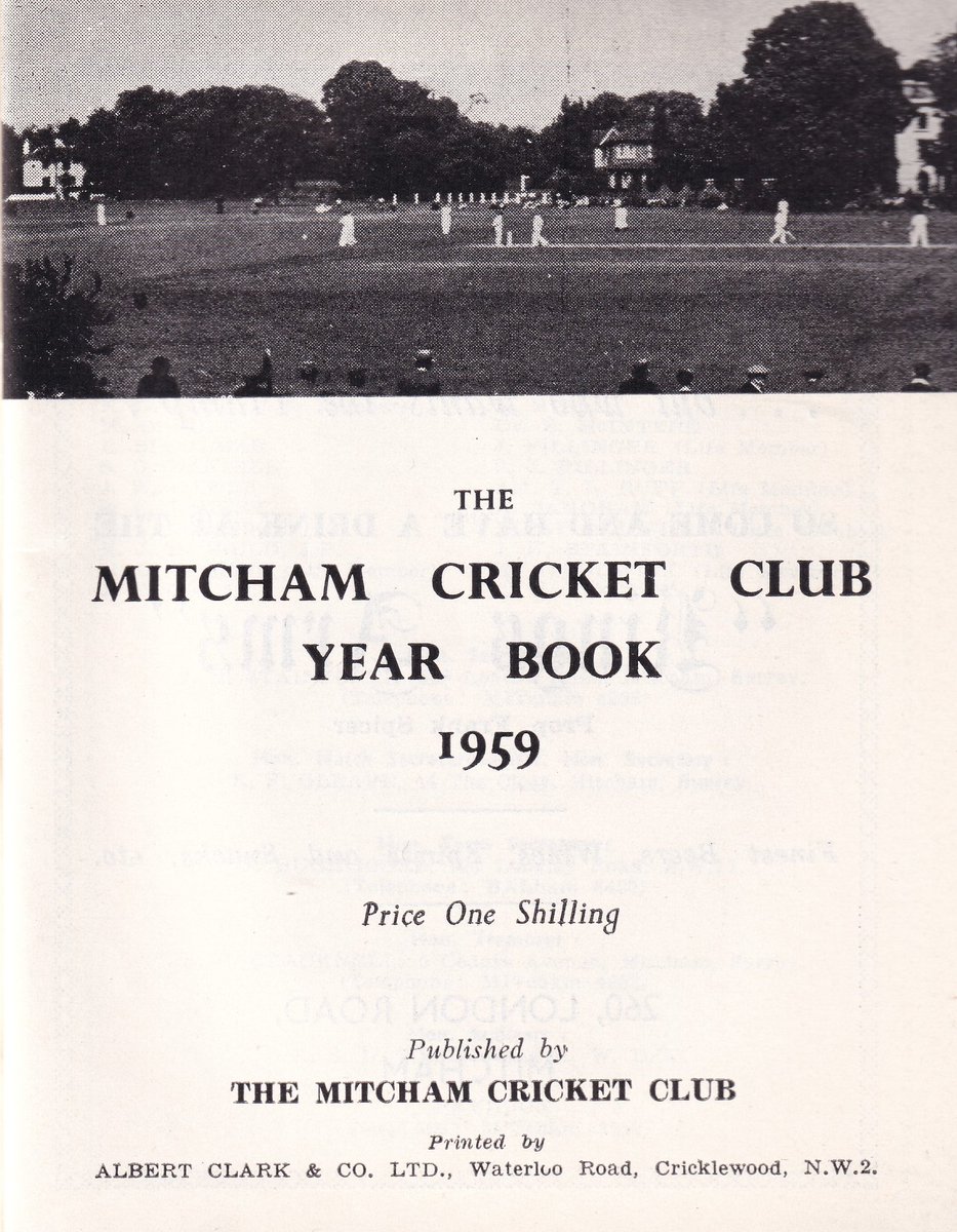 MitchamNotes's tweet image. Interesting book from Adrian Gault of the Mitcham Cricket Club about Jack Harrow, Chelsea footballer (1911 - 1926) and Mitcham cricketer! Proceeds going towards @MitchamCC and restoring his grave. Book inspired by his obit in cricket club&apos;s 1959 yearbook. amzn.eu/d/dEHJ5Hs