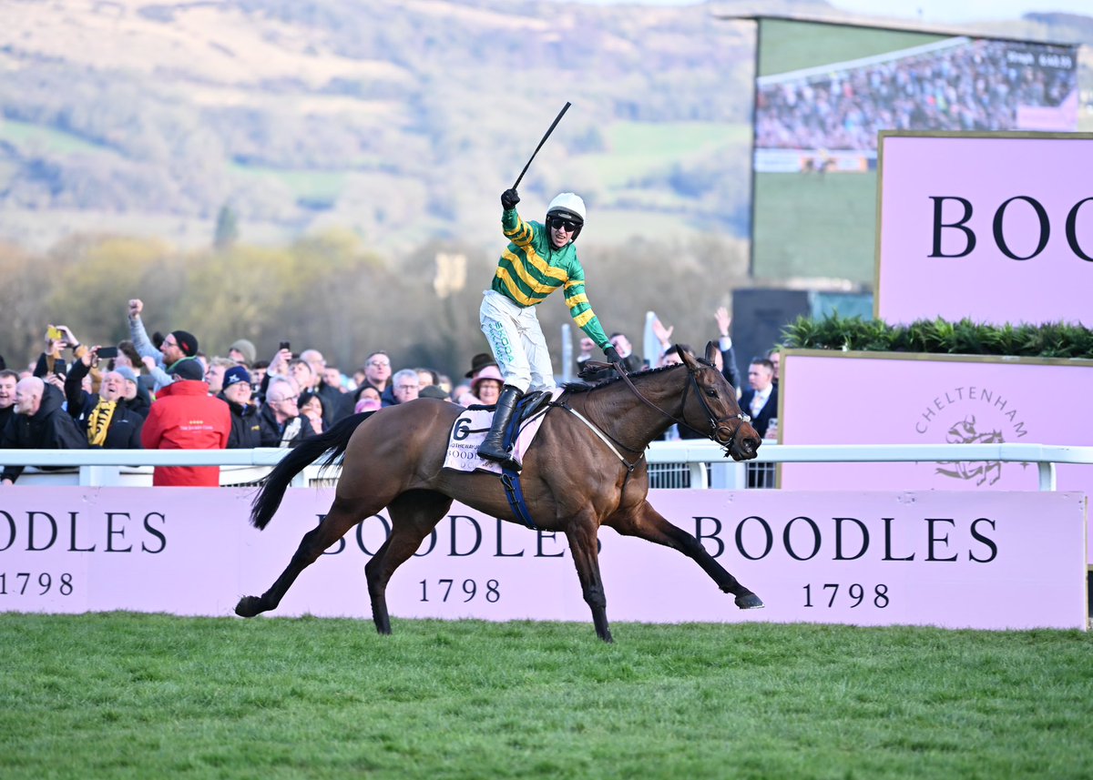 British Horseracing Authority (@bhahorseracing) on Twitter photo Inothewayurthinkin wins the 2025 Boodles Gold Cup for <a href="/gavincromwell1/">GavinCromwell Racing</a> and Mark Walsh 🏆👏
#CheltenhamFestival Inothewayurthinkin wins the 2025 Boodles Gold Cup for <a href="/gavincromwell1/">GavinCromwell Racing</a> and Mark Walsh 🏆👏
#CheltenhamFestival