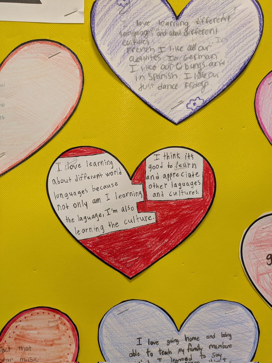 frau_leonard's tweet photo. March is World Language Appreciation Month! We asked students to reflect on what they've enjoyed about their Flex and Level 1 experiences 🇩🇪♥️ https://t.co/ZtGJ0i9afu