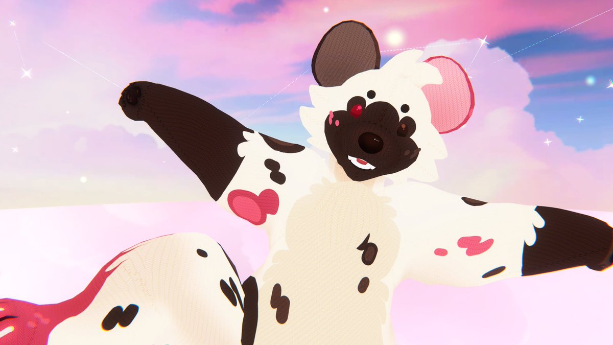 Pirxyl's tweet image. A TASTY BOY HAS JOINED THE GAME 🍨 Harley, my ice cream wild dog, has now been plushified! What a flavorful &amp;amp; silly surprise! 🍦💗

🚹- Bubblegumbark's Plush Base!
🌐- MR MMD World by Missing_