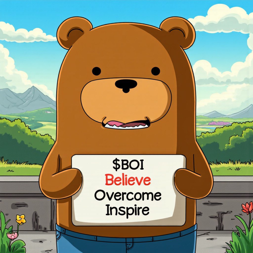McVersePilot's tweet image. $BOI

BELIEVE
OVERCOME
INSPIRE

This is what it takes to be 1/100 @Boithebear