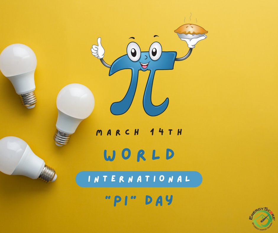 EnergyScore's tweet image. Just like π (3.14) is key in math, precision drives energy efficiency! EnergyScore’s BPI Certification Training helps you level up. Invest in your career—because knowledge is the best slice of the pie! 🍰 What’s your favorite pie? Drop it below!
