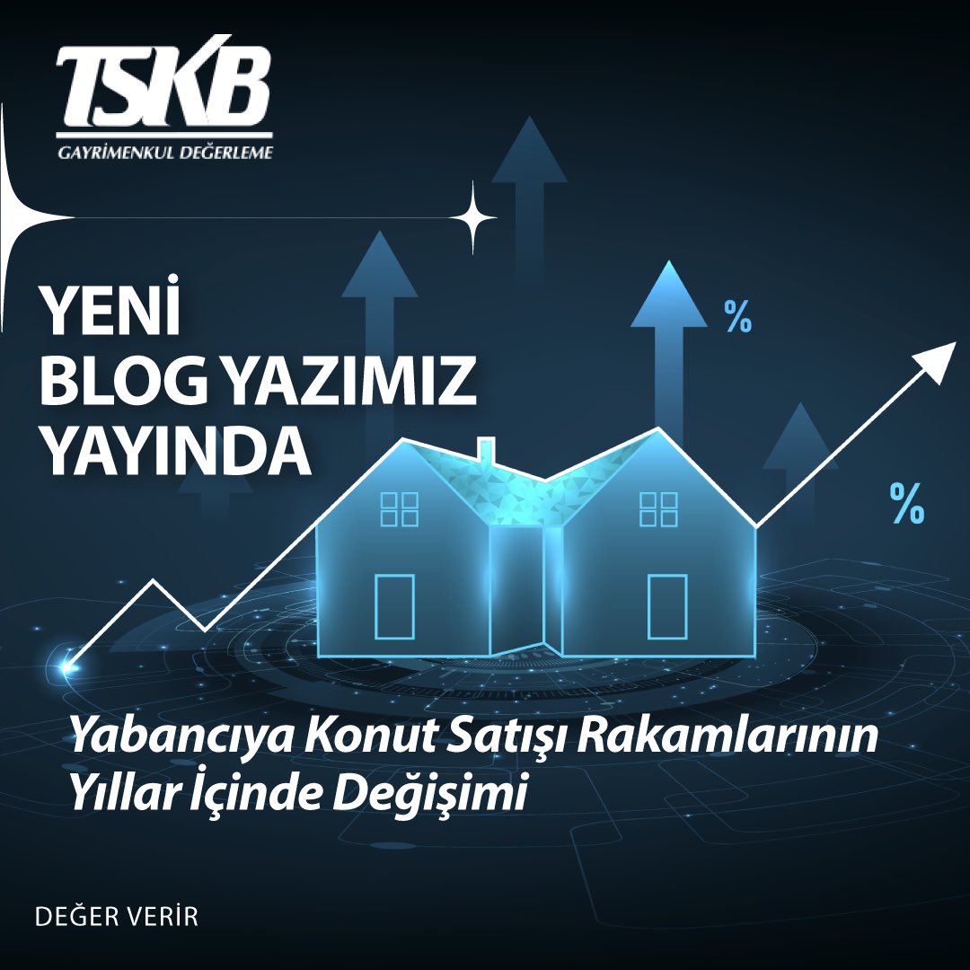 Teminat Değerleme Müdürü Halil Esendal'ın Uzman Blog için kaleme aldığı yazısında, yabancıya konut satış rakamlarının yıllar içindeki değişimi ele alınıyor. Yazıyı okumak için:tskbgd.com.tr/blog/yabanciya…