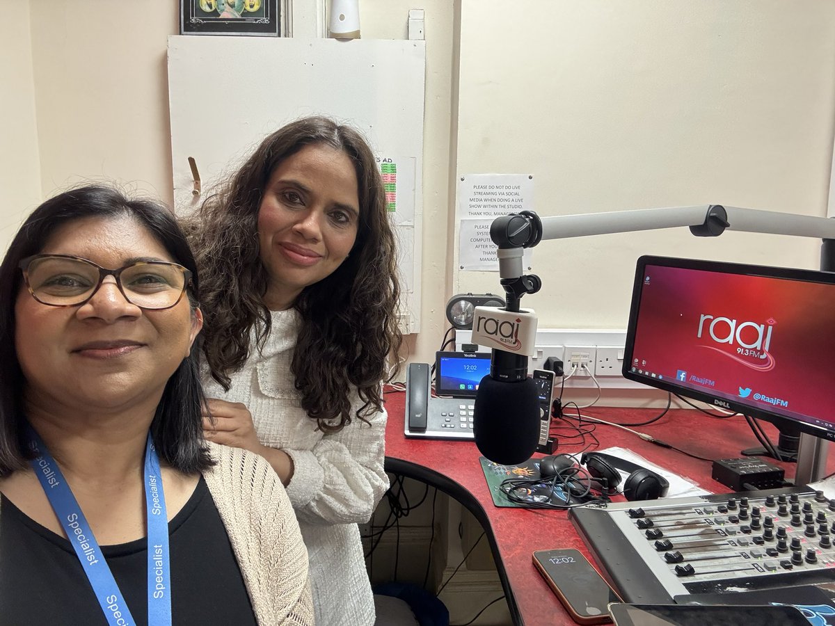 Sunita Banga (@sunitabanga1) on Twitter photo Just completed a radio show on <a href="/RaajFM/">Raaj FM</a> in Punjabi talking about parent education and advocating for yourself in pregnancy <a href="/local_maternity/">Black Country Local Maternity and Neonatal System</a> <a href="/RWT_NHS/">The Royal Wolverhampton NHS Trust 🏥</a> #EDI #reducinghealthinequalities #advocating Just completed a radio show on <a href="/RaajFM/">Raaj FM</a> in Punjabi talking about parent education and advocating for yourself in pregnancy <a href="/local_maternity/">Black Country Local Maternity and Neonatal System</a> <a href="/RWT_NHS/">The Royal Wolverhampton NHS Trust 🏥</a> #EDI #reducinghealthinequalities #advocating