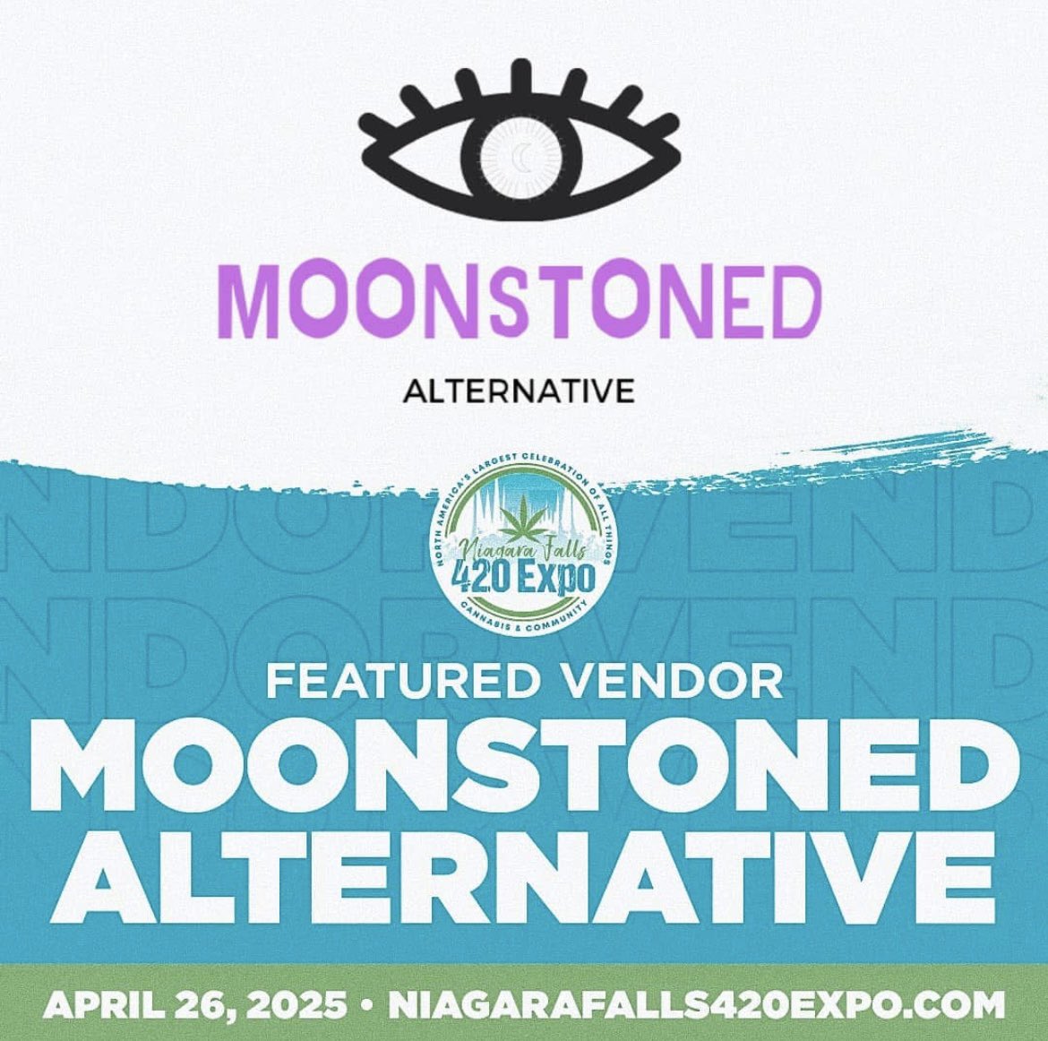 Moonstoned Alternative is a featured vendor at Niagara Falls 420 Expo! ✨

Specializing in hand-painted, one-of-a-kind accessories that bring artistry to your collection. Each piece comes with a Certificate of Authenticity, ensuring it’s truly unique.
niagarafalls420expo.com