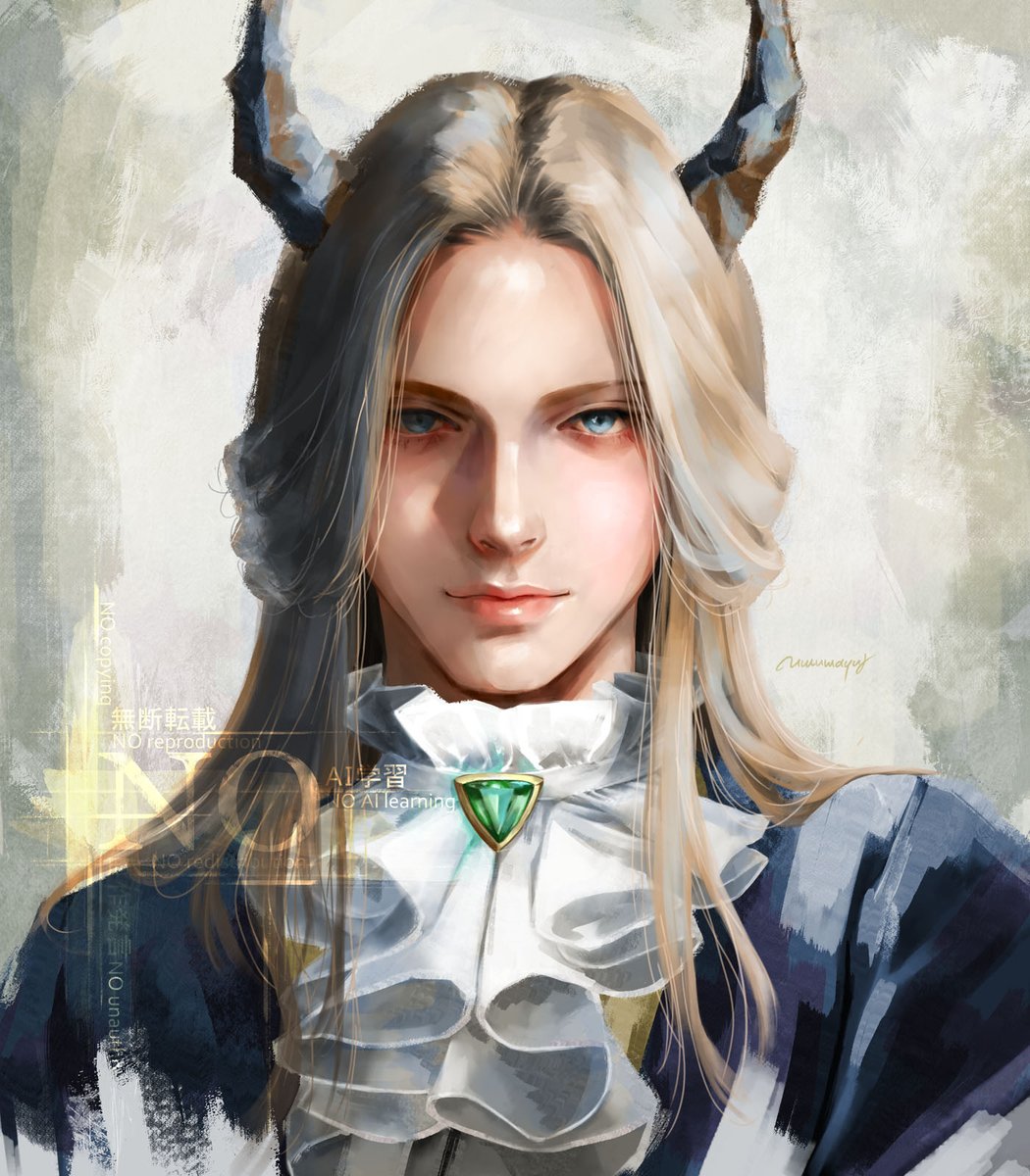 葬送のフリーレン　アニメ７話から登場した　
魔族のリュグナー

当時　目を患い片目で見てました
作画も出来なかったので

アニメ２期放送こころ待ち😆

#フリーレン #frieren