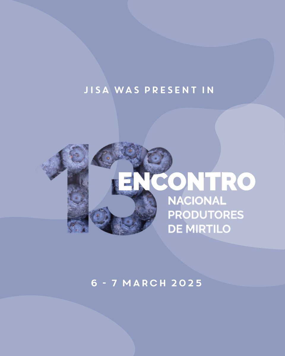 JisaNutrientes's tweet photo. 📢 #JisaAdvancedAgro presente en el 13º Encontro Nacional de Produtores de Mirtilo 💼
Nuestro Área Manager de la zona: Arturo García, acompañó a nuestro distribuidor Agripro en esta jornada, en la que compartió experiencias y conocimientos con los líderes del sector.
#Mirtilo https://t.co/HK7W0DgAfR