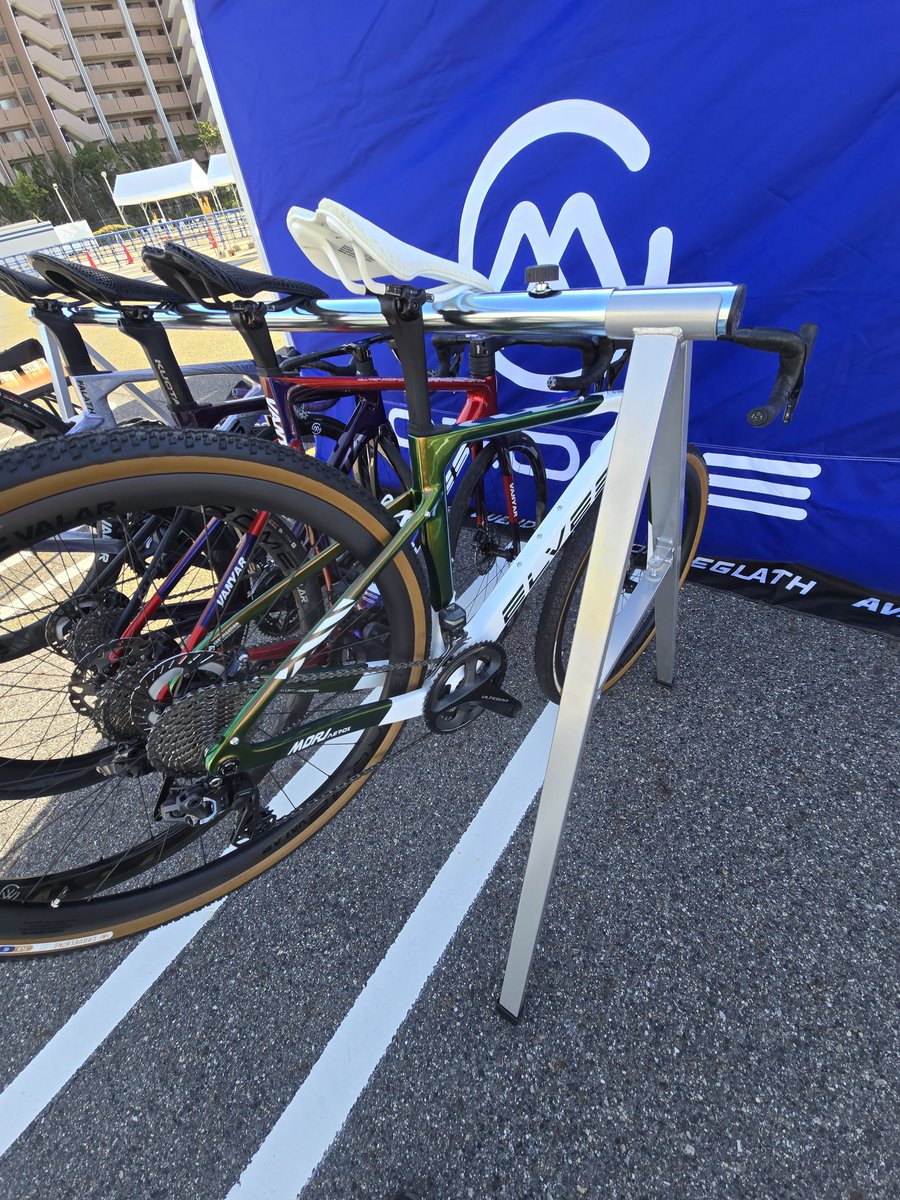 試乗車すべて当日枠です！10:15～開始
展示は明日だけアマンヤール(モック)あるよ！絶対買います！と人気の例のアレも🤔綺麗だから見るだけでも価値あり！
#名古屋サイクルスポーツデイズ