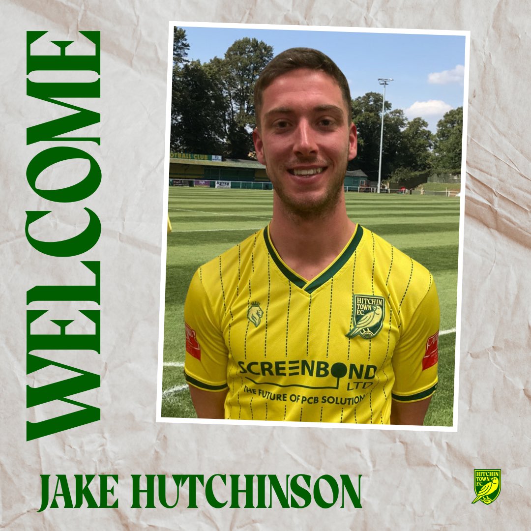 Hitchin Town FC (@hitchintownfc) on Twitter photo βοΈ | JAKE HUTCHINSON
Striker <a href="/JakeHutchinso14/">Jake Hutchinson</a> returns for his third spell at the club on loan from Step 2 <a href="/ETFCOfficial/">Enfield Town FC</a> until the end of the season.
In his previous spells in a Canaries shirt Jake scored 22 goals in 36 appearances.
Welcome back Jake π βοΈ | JAKE HUTCHINSON
Striker <a href="/JakeHutchinso14/">Jake Hutchinson</a> returns for his third spell at the club on loan from Step 2 <a href="/ETFCOfficial/">Enfield Town FC</a> until the end of the season.
In his previous spells in a Canaries shirt Jake scored 22 goals in 36 appearances.
Welcome back Jake π