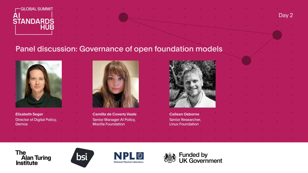 Join us for our last thematic session on March 18 to learn about the role of standards in addressing questions of governance and best practice that are unique to the context of “open foundation models”. 
 
Full agenda and sign-up for the livestream: bit.ly/4iswkqN