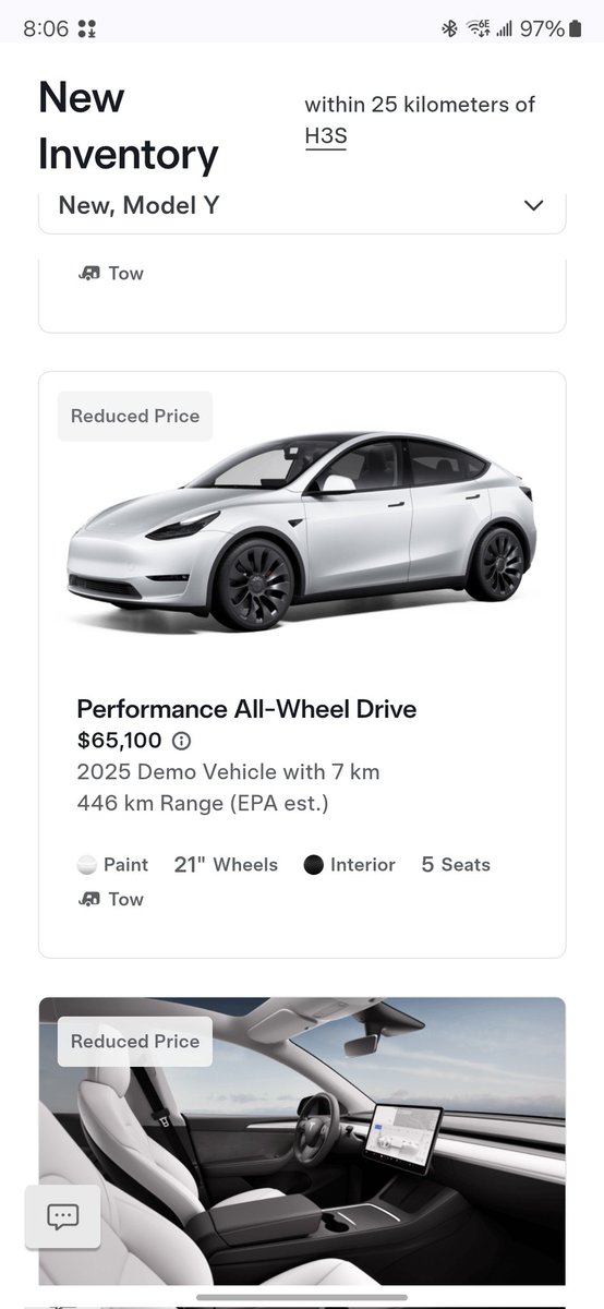 Great deals on some legacy Performance Ys in Canada rn. Almost $12k off new.